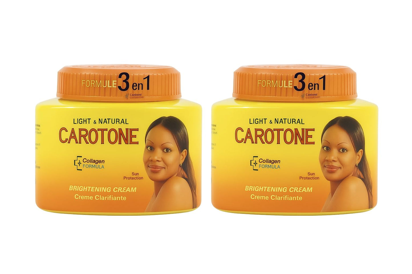Natural Glow Carrot Cream 300 ml Large Size Daily Hydration with Carrot Extract and Vitamin E Face and Body Care Moisturizer