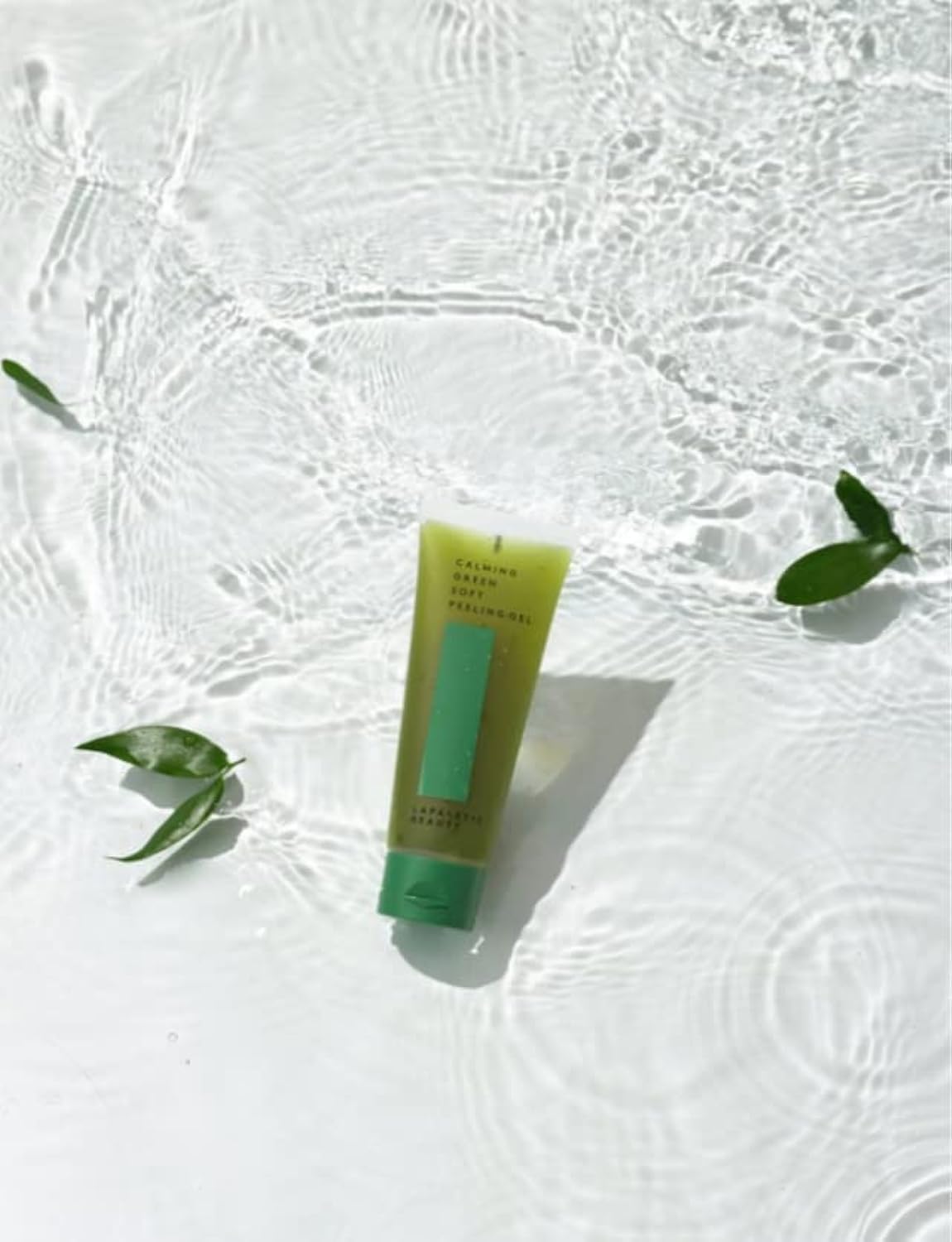 beauty Calming Green Soft Peeling Gel. Mild, Waterful Cleanser, 100ml / 3.38 fl. oz. / Hydration, Exfoliating, Skin GreenTOX, Glowing, Cruelty-Free, Paraben-Free, Korean Skin Care