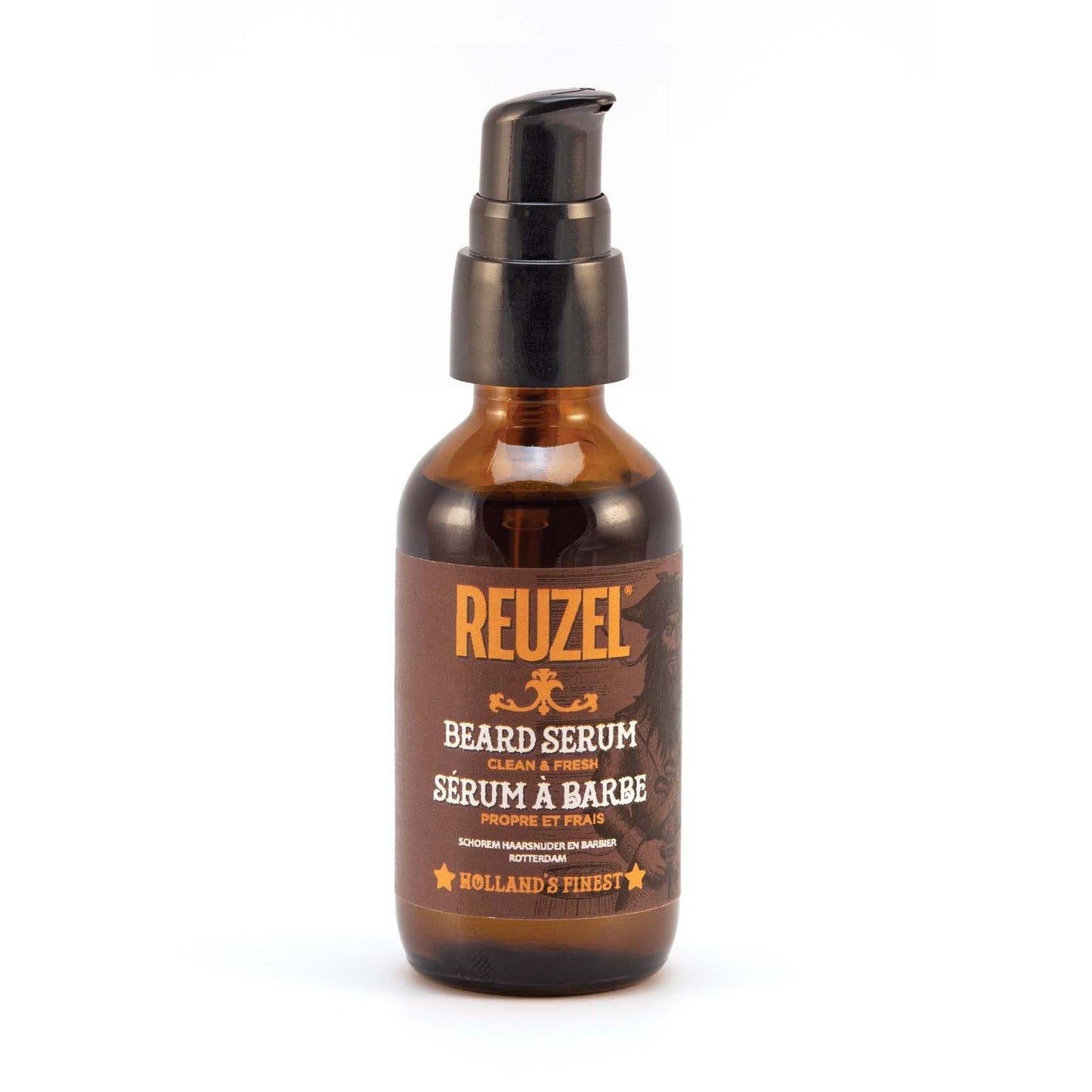 REUZEL Clean & Fresh Beard Serum, Hydrating, Non-Comedogenic, Natural, Non-Greasy Finish, For All Skin Types,
