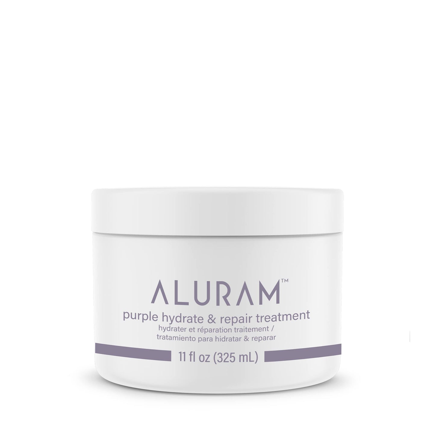ALURAM Purple Hydrate & Repair Hair Treatment, Intense Moisture Infusion, Clean Hydration Boost for Silver & Color Treated Hair,11 Fl Oz