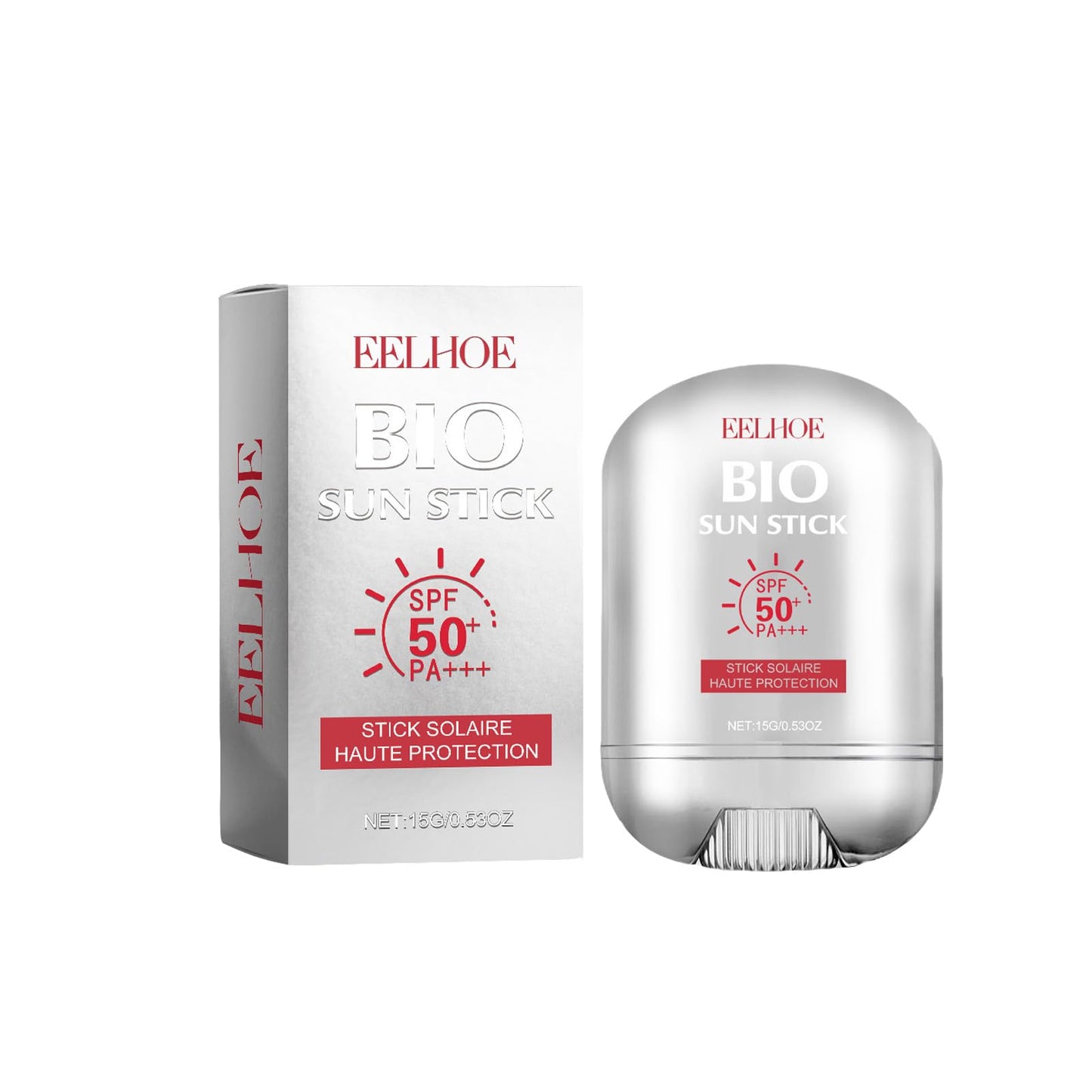 Bio Sun Stick,Face and Body Professional Sunscreen Stick,Enriched with Vitamin C Strong Sunscreen Keep Skin Moisture,Reduce Redness Sun Spots,Protection Repair of the Skin Suitable for all Types