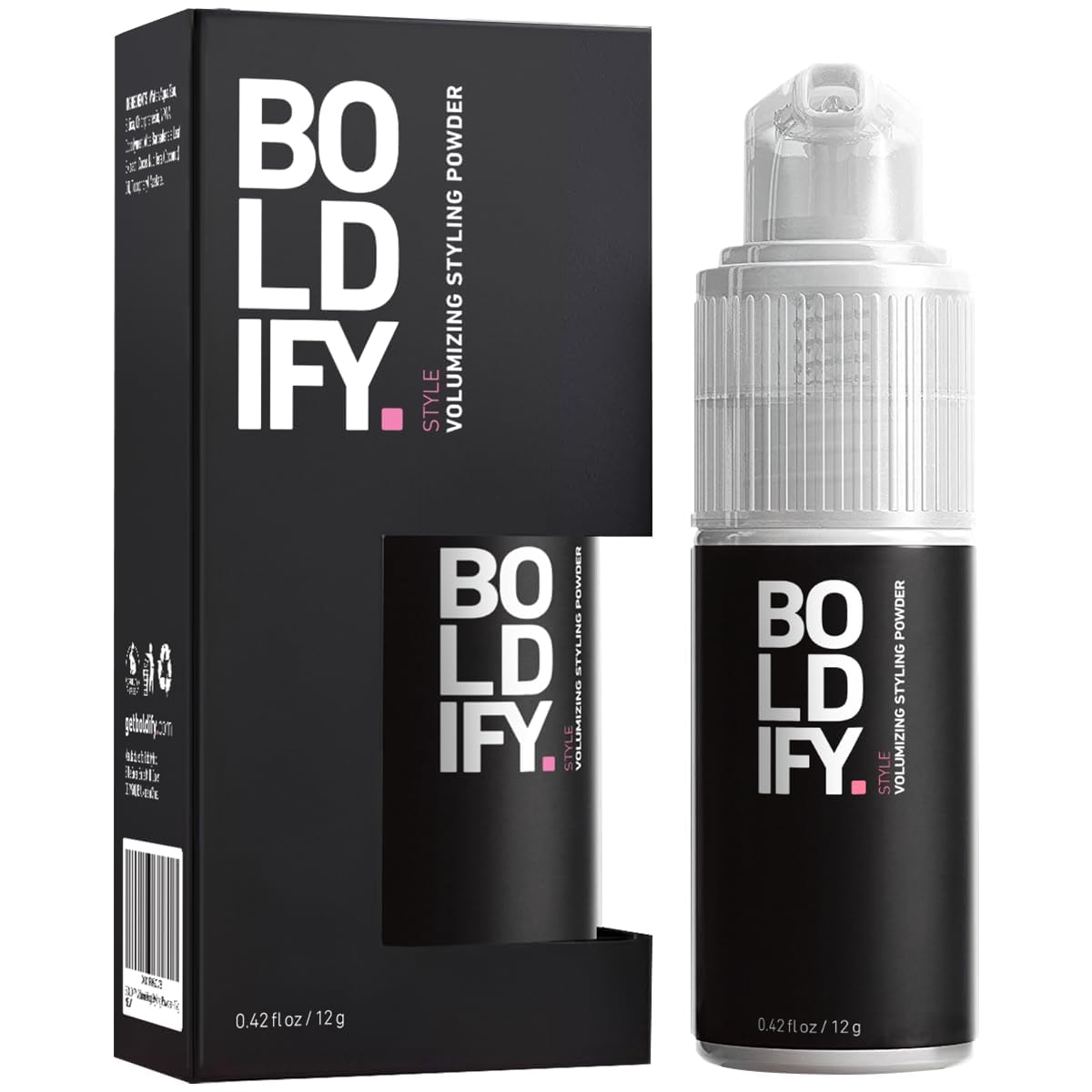 BOLDIFY Hair Texture Powder and Volumizer - Styling for Thinning Hair - Volumizing Powder for Women & Men - Travel Size