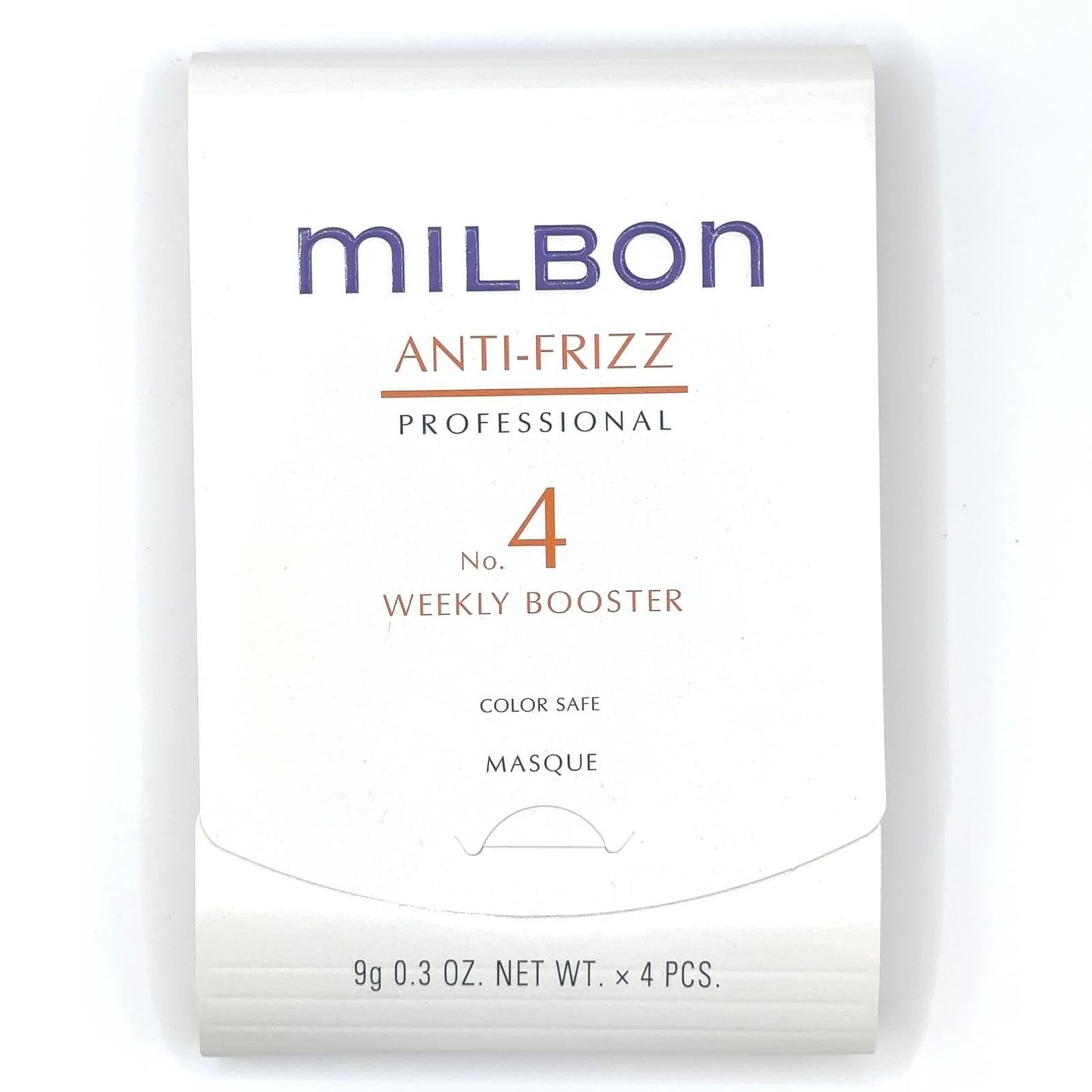 No.4 Weekly Booster Anti-frizz Treatment 4 Count, 0.3oz Each