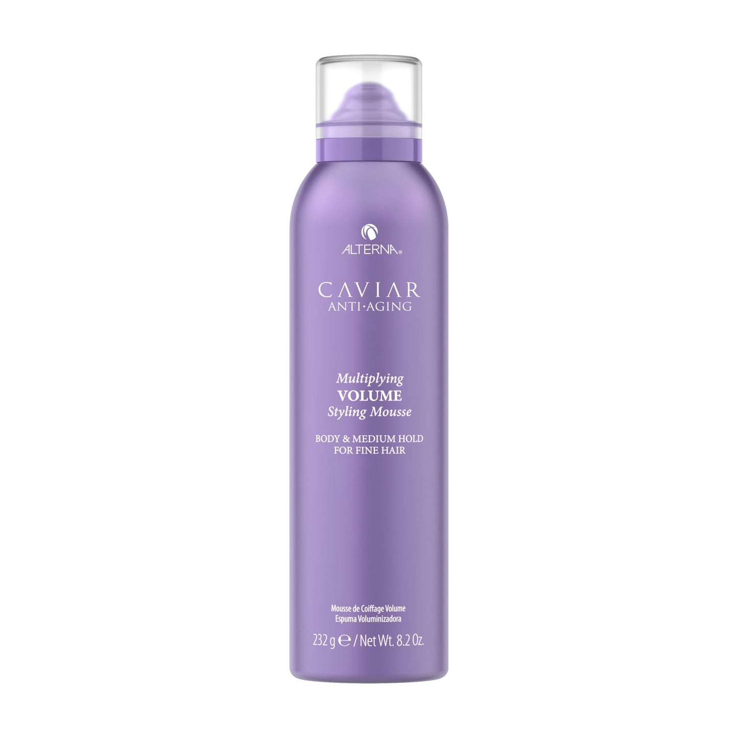 ALTERNA Haircare CAVIAR Anti-Aging Multiplying Volume Styling Mousse, 8.2 Fl Oz | For Fine, Thin Hair | Medium Hold | Create Instant Volume and Thickness | Sulfate Free