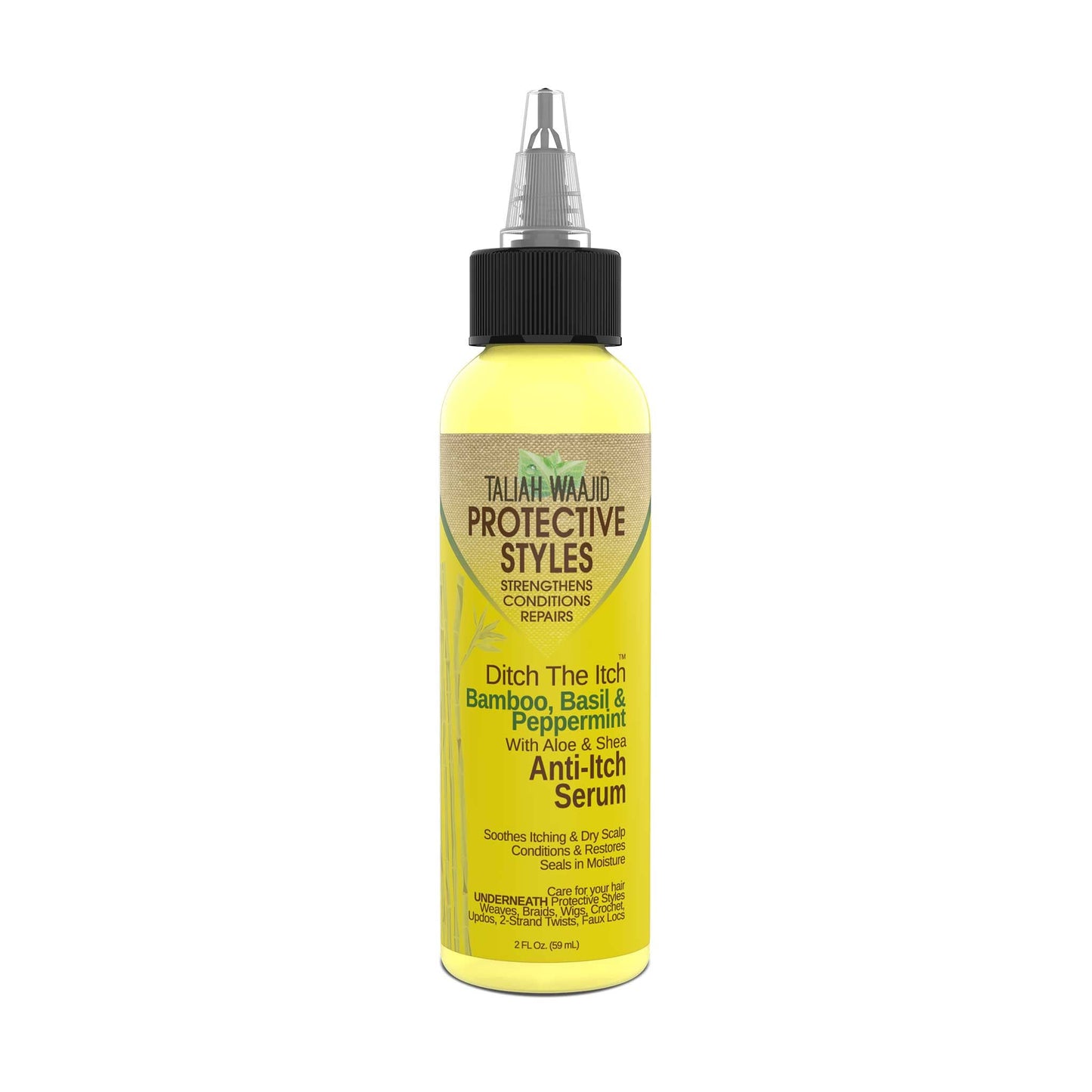 Taliah Waajid Ditch The Itch Bamboo, Basil And Peppermint Anti Itch Serum - 2 oz