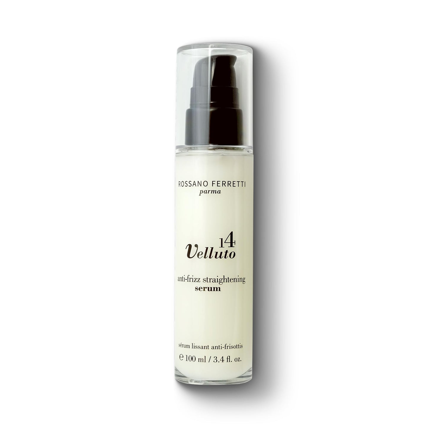 Velluto Straightening Serum | Frizz Control, Detangle, Hydrate for a Sleek, Smooth Finish | Luxury, Cruelty-Free, Vegan | 3.4 Fl Oz