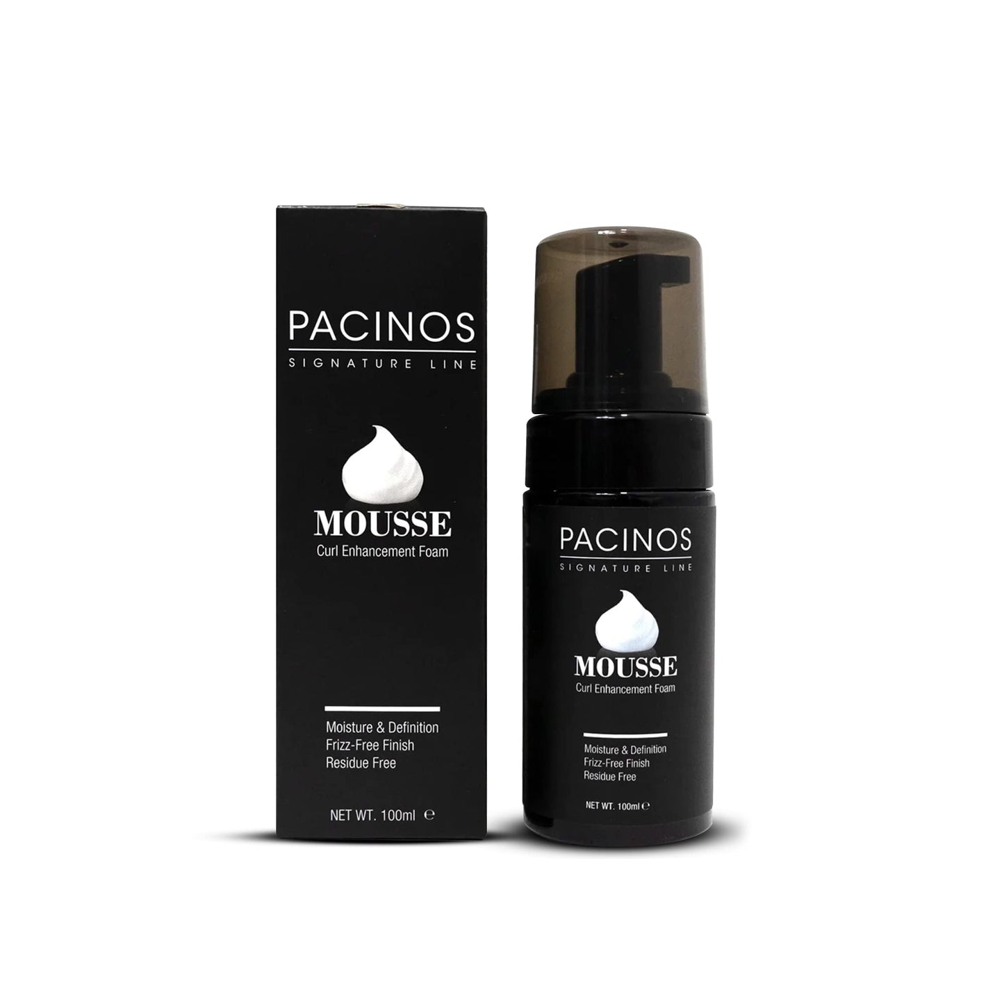 Pacinos Signature Line Curl Enhancing Mousse - Light Hold Hair Mousse and Styling Foam