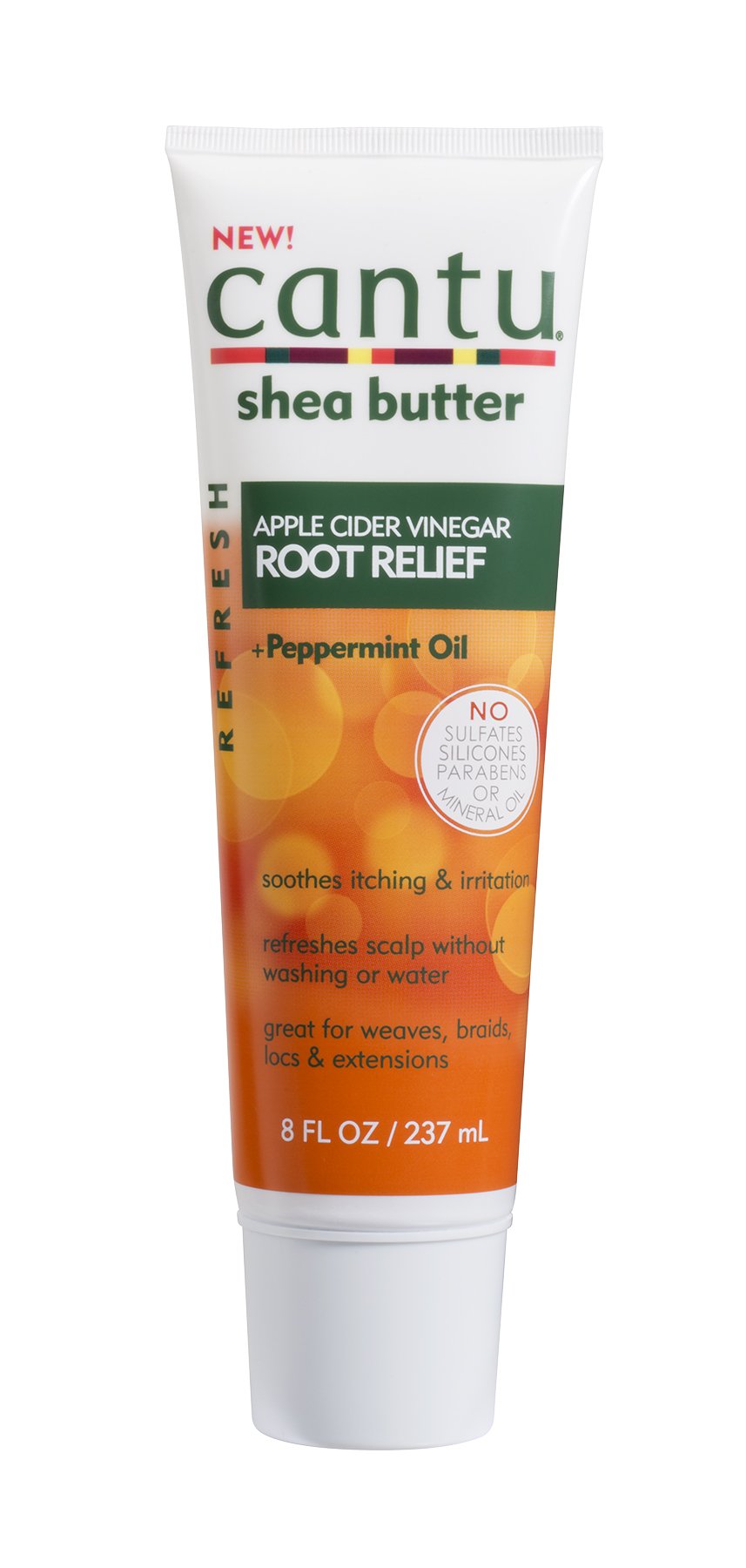 CANTU Refresh Root Relief with Apple Cider Vinegar and Peppermint Oil, 8 Ounce