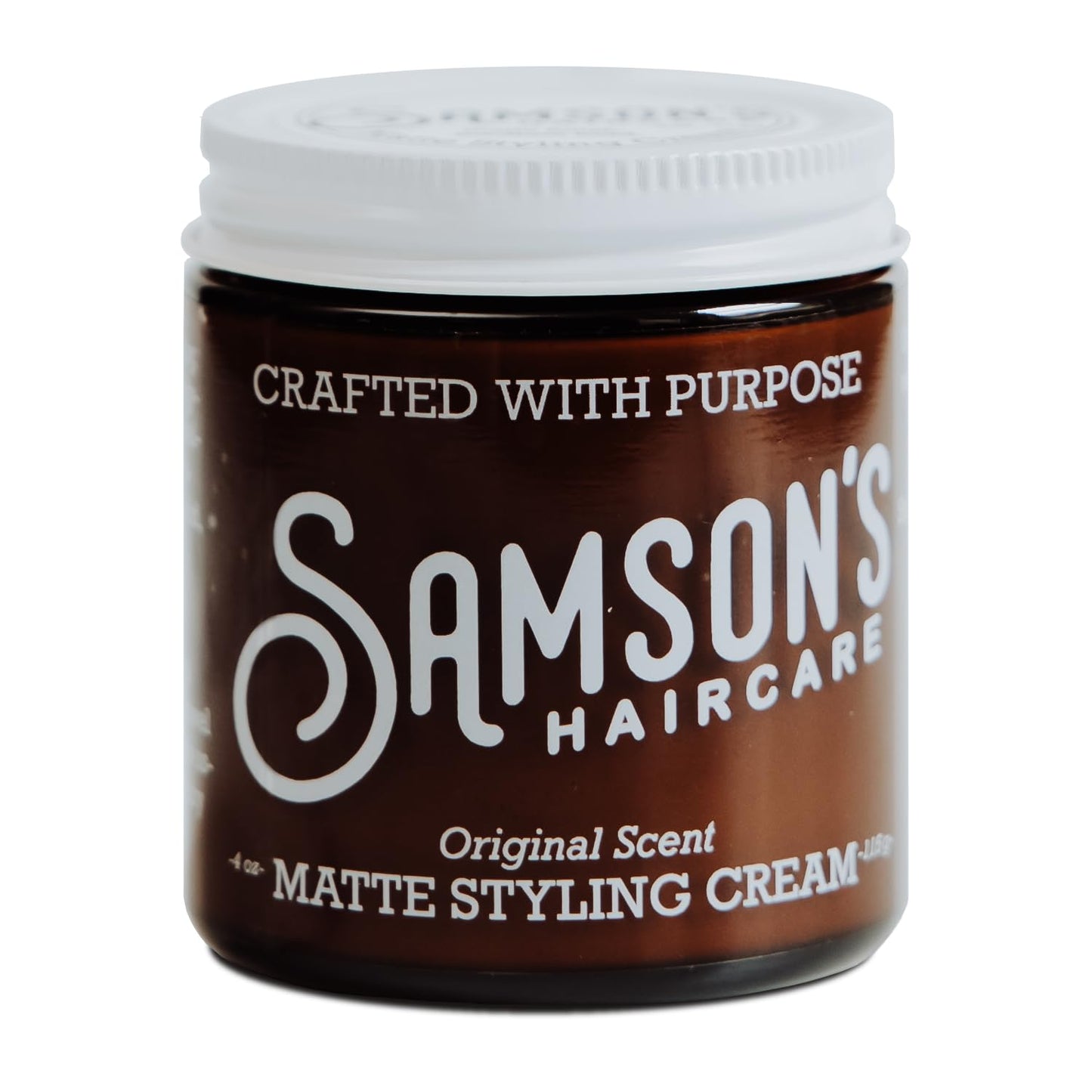 Matte Styling Cream, Best Matte Finish with Easy Application, Nourishes and holds hair, Ideal for both Men & Women, 4 oz.
