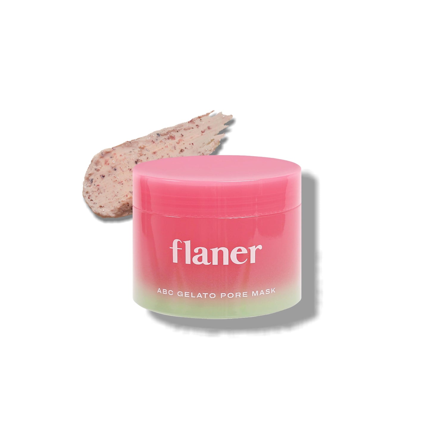 FLANER ABC Gelato Pore Mask All-in-One Pore Minimizer, Sebum & Blackhead Remover, Face Mask, Korean Skincare, Natural Beauty, Clear Impurities with Apple & Beet, Carrot Extracts, 3.52 fl.oz