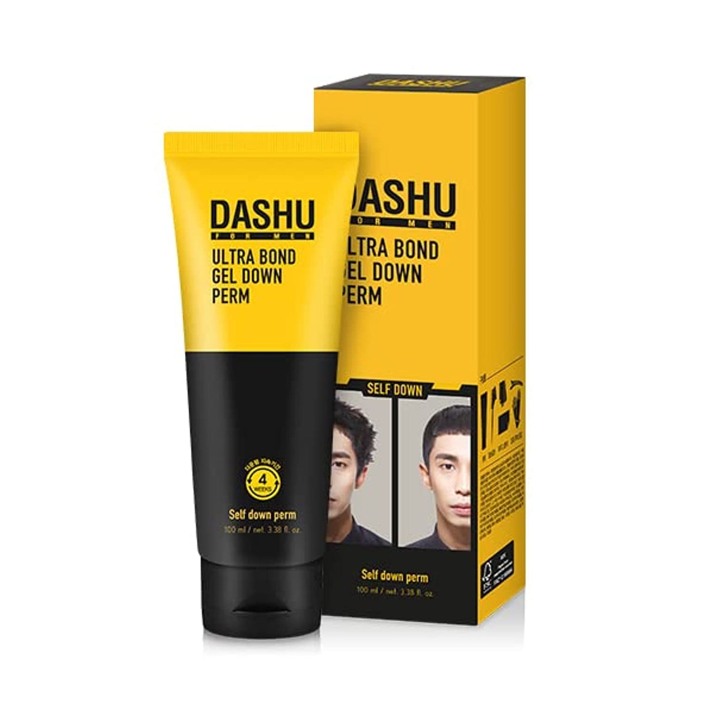 DASHU Premium Ultra Bond Gel Down Perm 3.5oz Helps tame frizzy hair