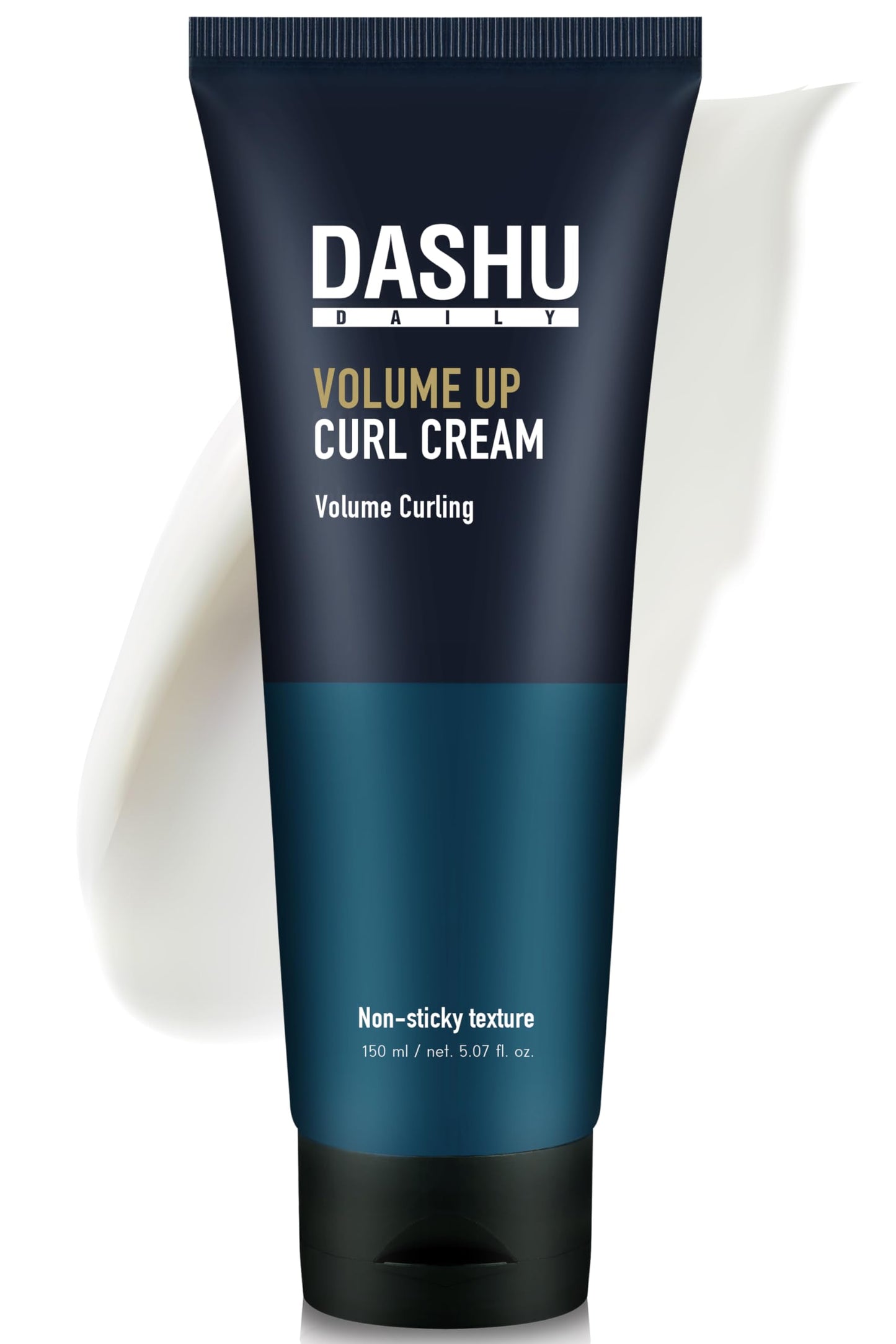 DASHU Daily Volume Up Curl Cream 5.07fl oz Hair Styling Cream, Curl Defining Cream, Volumizing, Add Texture, Anti Frizz Styling Cream