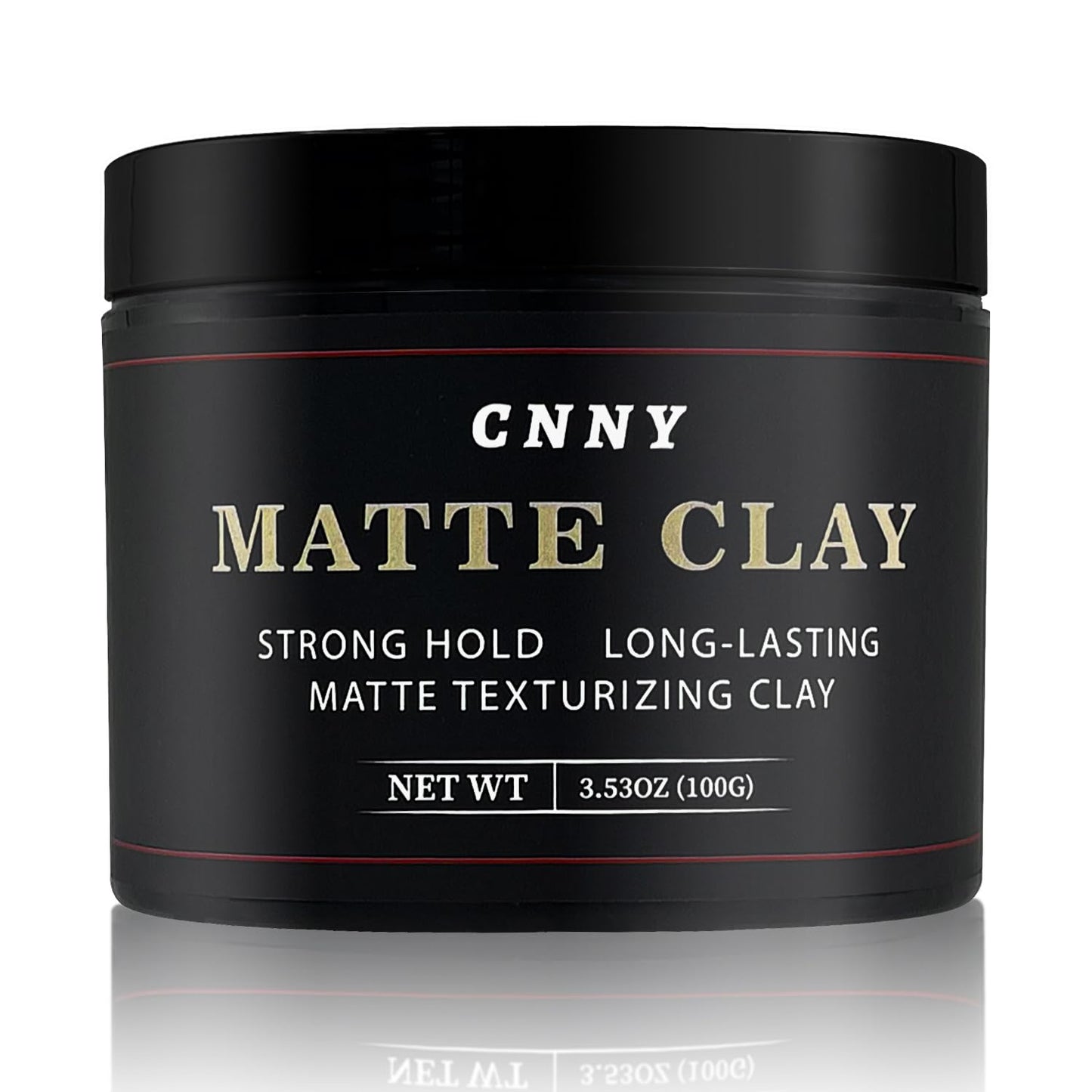 CNNY Men's Hair Styling Clay 3.53 oz, Firm Hold, Matte Finish, Hair Clay with Natural Ingredients, Add Volume & Texture, Premium Men's Hair Type