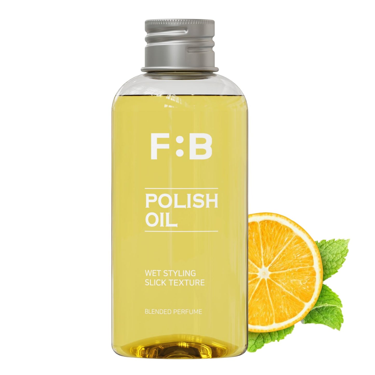 Forbeaut Wet Hair Polish Oil - Deep Hydration, Sleek Wet Look & Natural Lift, Lightweight Hold, Long-Lasting Texture, Plant-Based Formula, Damaged Hair Care, Woody Citrus Scent, 160ml / 5.4 fl.oz