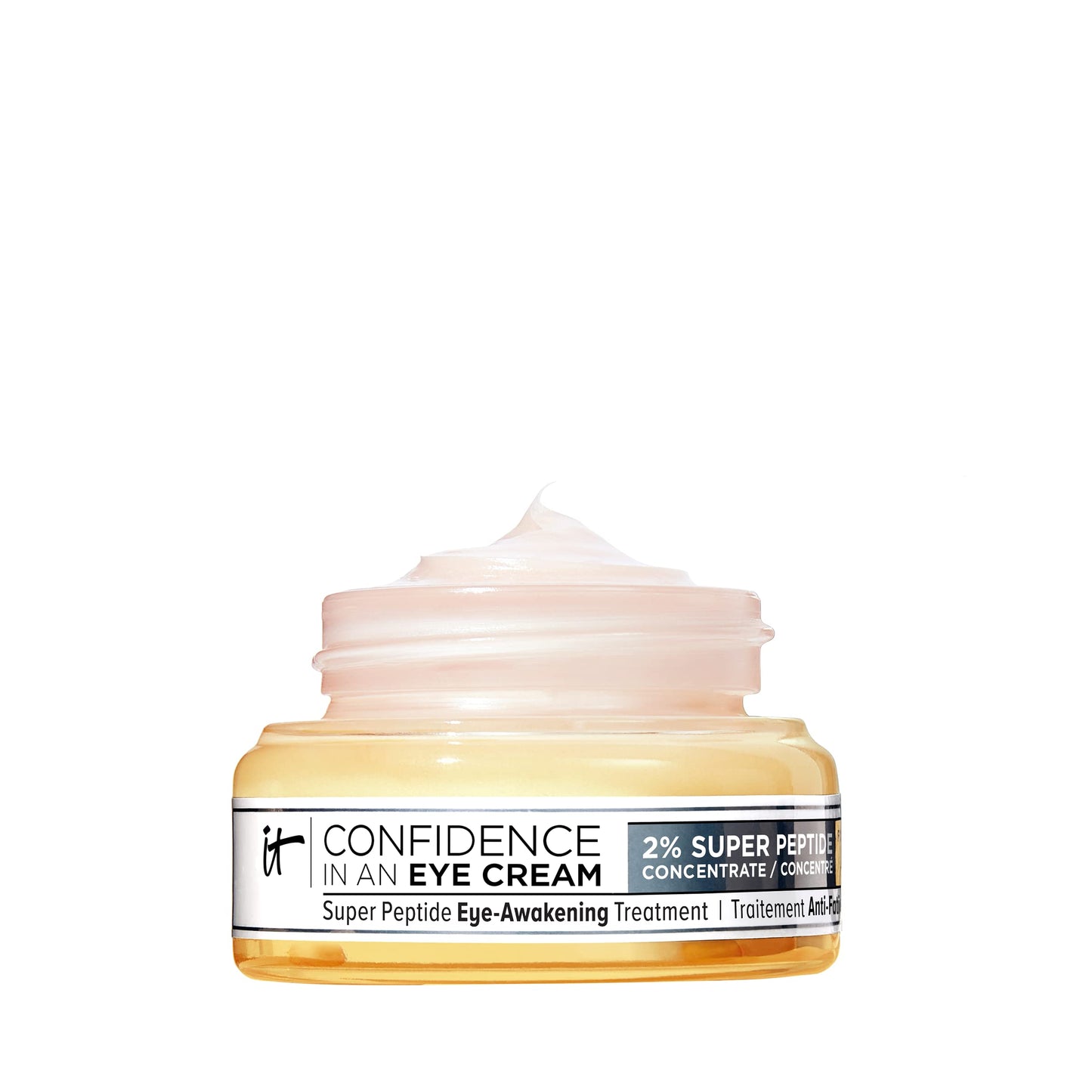 IT Cosmetics Confidence in an Eye Cream - Anti Aging Eye Cream for Dark Circles, Lightweight Formula Protects Skin Barrier, With 2% Super Peptide Concentrate, Fragrance-Free, For All Skin Types