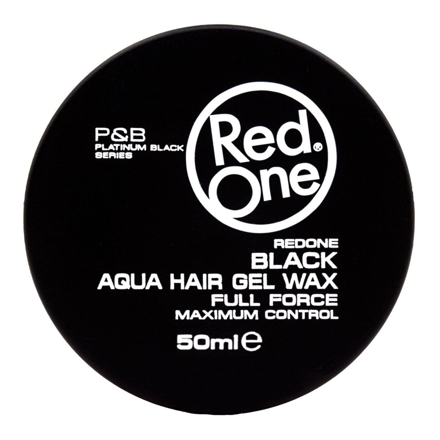 Redone Hair Styling Aqua Wax Black 50ml | Gel Wax | Lime Scent | Extra Hold | Men & Women Hair Wax | Long Lasting | Shiny Look | Maximum Control