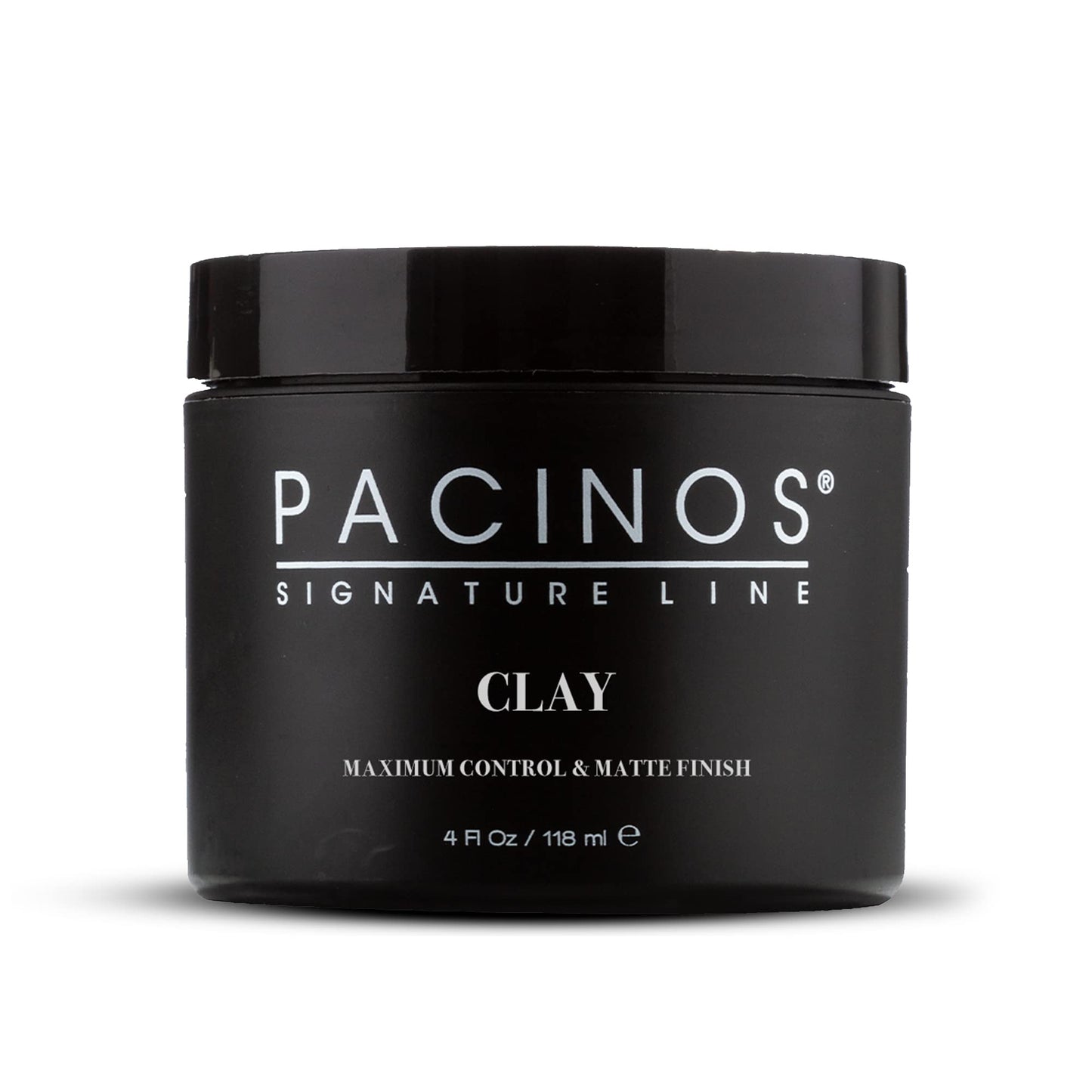 Pacinos Signature Line Clay Hair Paste - Long Lasting Styling Wax with Firm Hold for All Hair Styles 4 Oz