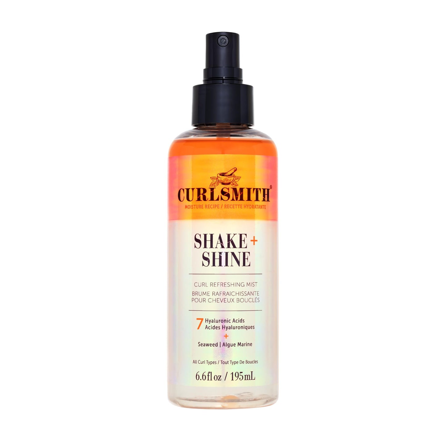 CURLSMITH Shake and Shine 2-Day Refresh | Curl Refreshing Mist for Curly Hair | Controls Frizz, Adds Shine, Increases Moisture and Increases Curl Definition