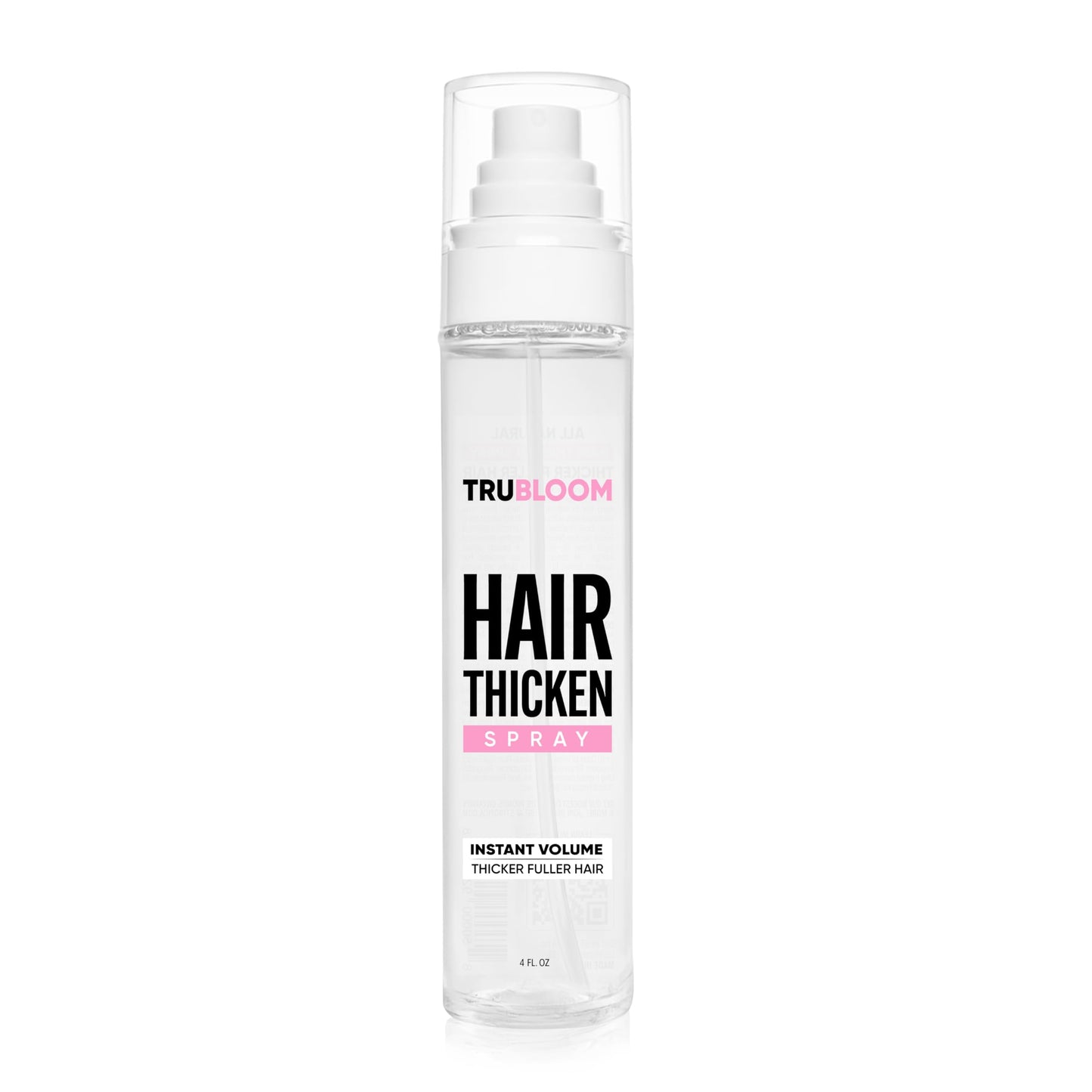 Tru Bloom Hair Thickening Spray - Fuller, Thicker Hair in seconds. All Natural Hair Volume Booster. Stylist-Recommended