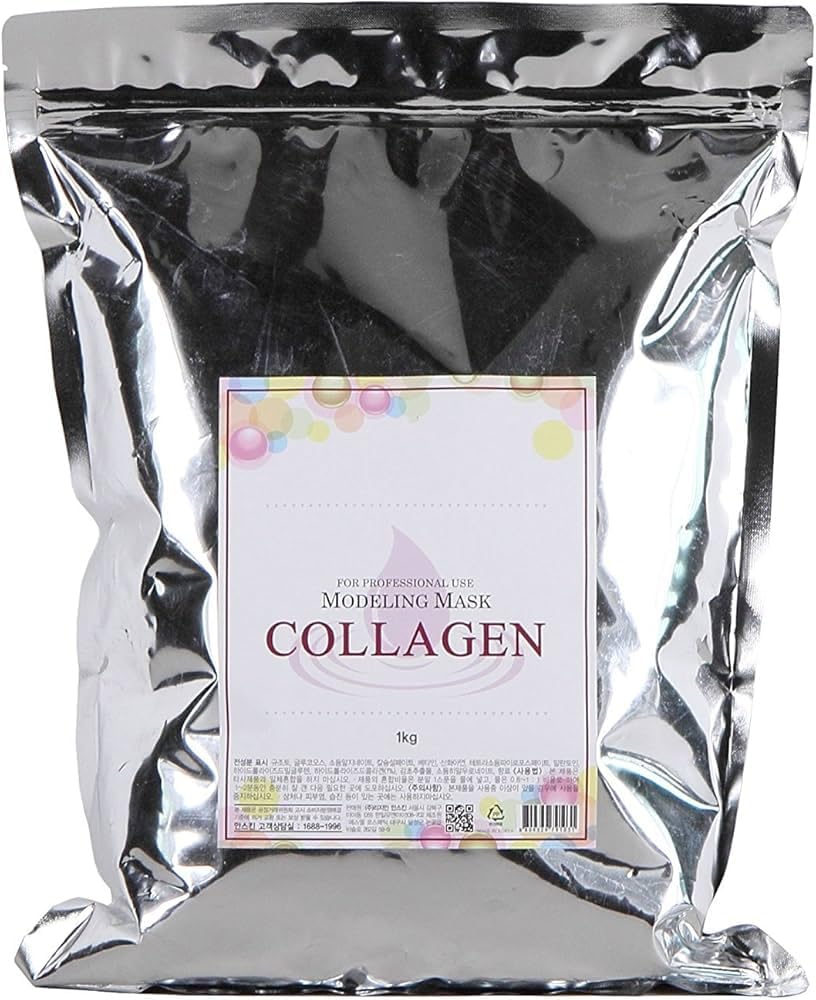 Anskin Collagen Modeling Mask Powder 2500ml Korean Rubber Face Mask for Hydration, Firming, Anti-Aging, Pore Care Professional Spa Facial, Peel-Off Powder Mask, K-Beauty anskin Skincare