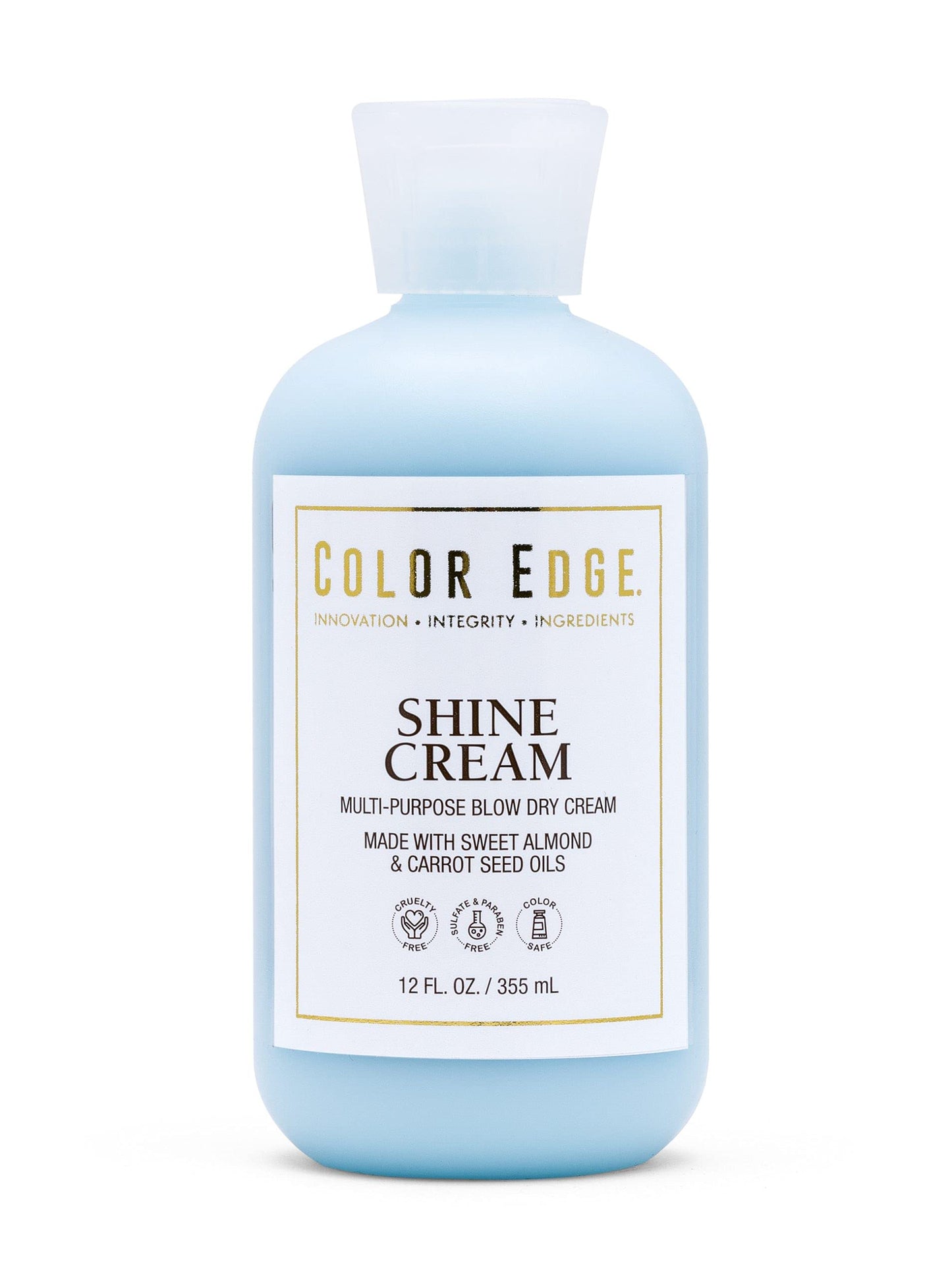 Color Edge shine Cream Weightless hair detangle 12. oz