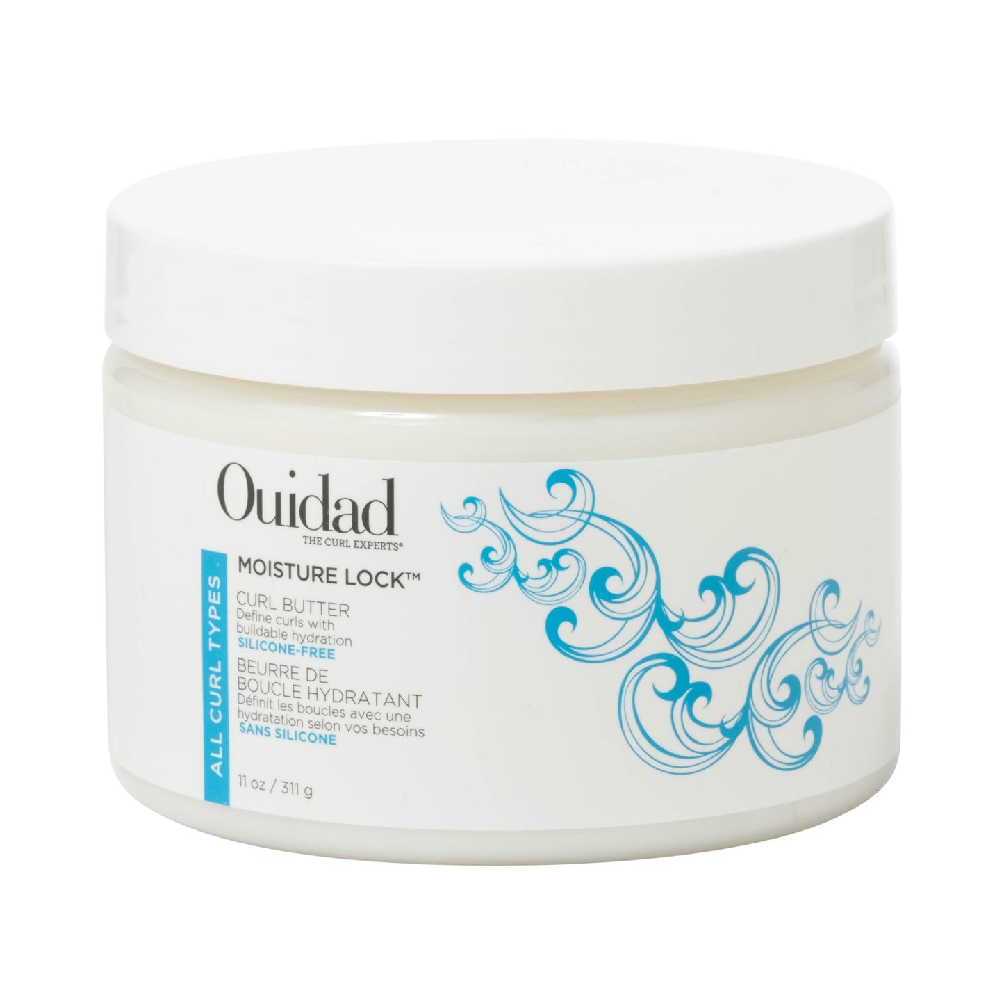 OUIDAD Moisture Lock Curl Butter, 11 oz, Nourishing and Hydrating Cream with Mango Seed, Shea Butter & Avocado Oil, Hair Moisturizer & Definer, Conditions and Elongates Curls, All Curl Types