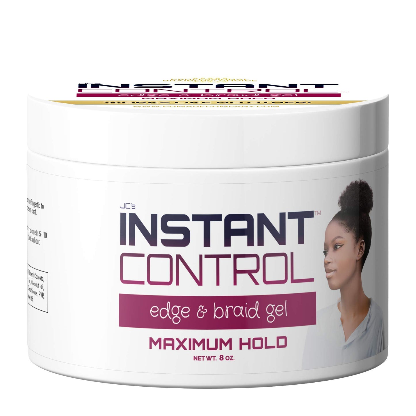 Instant Control Edge & Braid Gel Max. Hold 8 oz.
