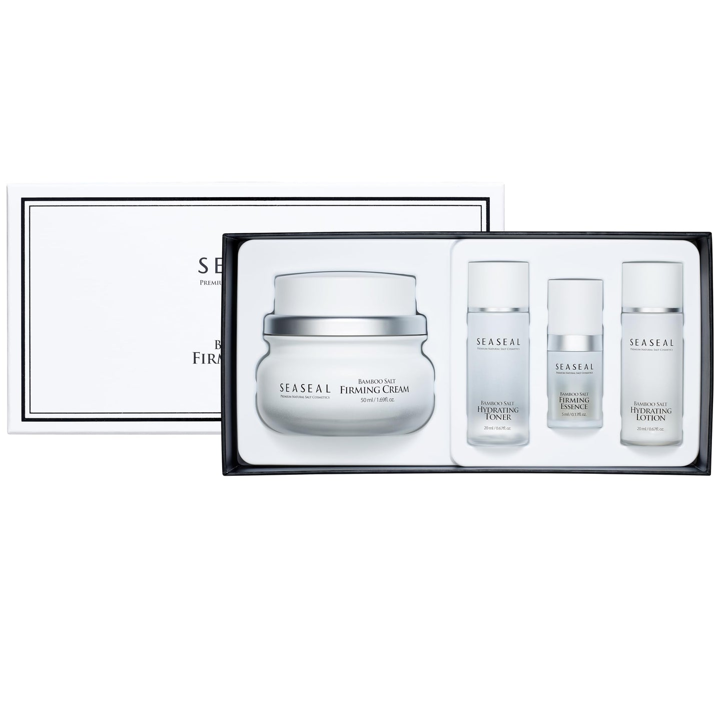 Seaseal BAMBOO SALT Firming Cream with Korea's 9X Baked Bamboo Salt, Hydrating Moisturizing and Nourishing, Firming with Rich texture, Paraben-Free