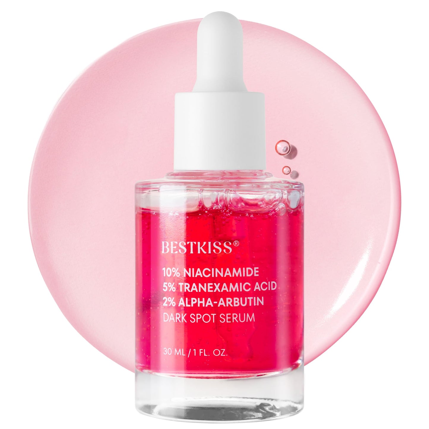 10% Niacinamide + 5% Tranexamic Acid + 2% Alpha-Arbutin Dark Spot Serum with Ceramides Hyaluronic Acid Centella Asiatica - Korean Glass Skin Vegan Paraben Fragrance Cruelty Free 1 FL OZ/30mL