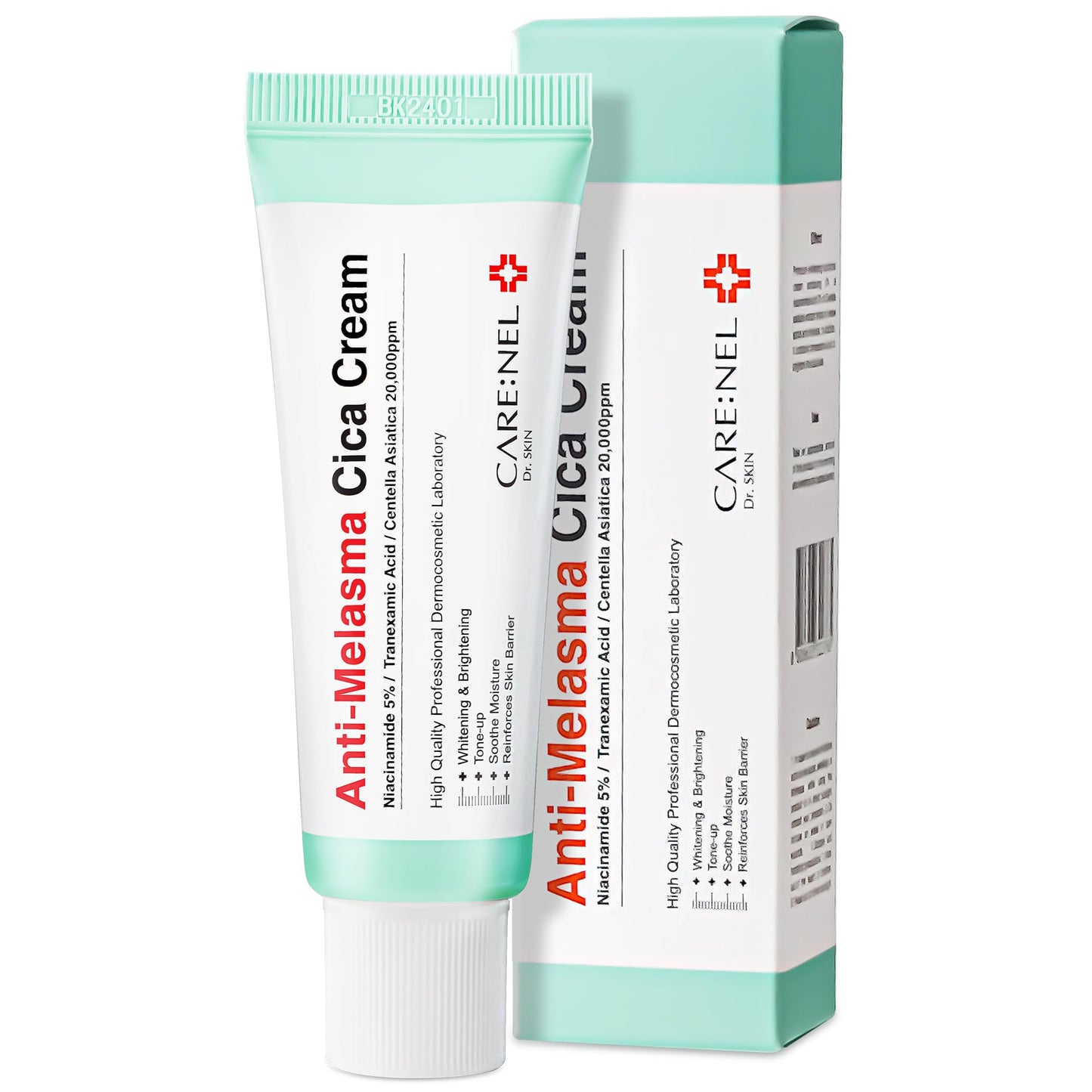 Melasma Treatment for Face Cream - Dark Spot Remover Centella Asiatica - Korean Skin Care Beauty Products 40ml/1.35 fl.oz