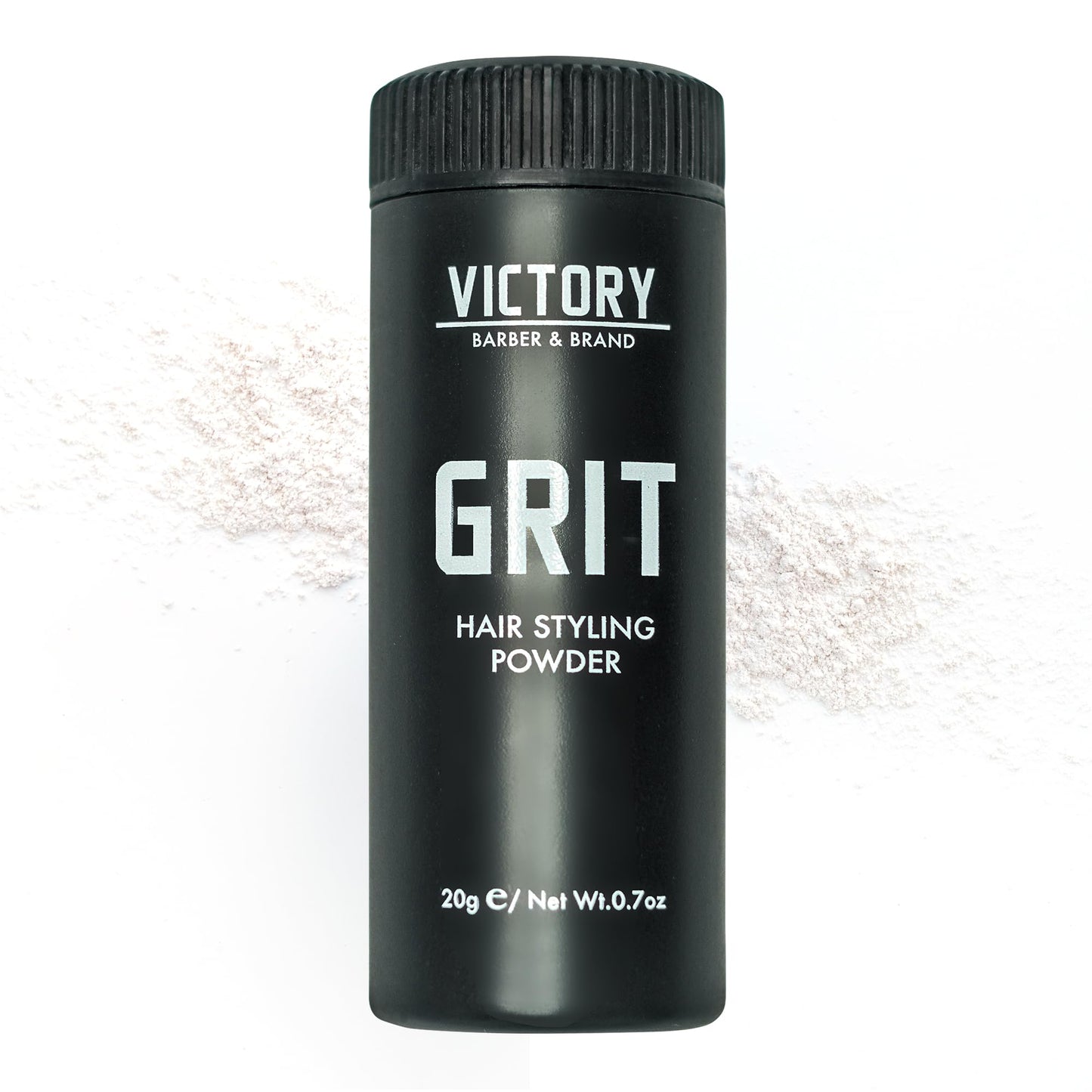 Victory Barber & Brand Grit Styling Powder for Men Men's Hair Products Made in the USA | Composite Clay Styling Powder | 0.35 oz