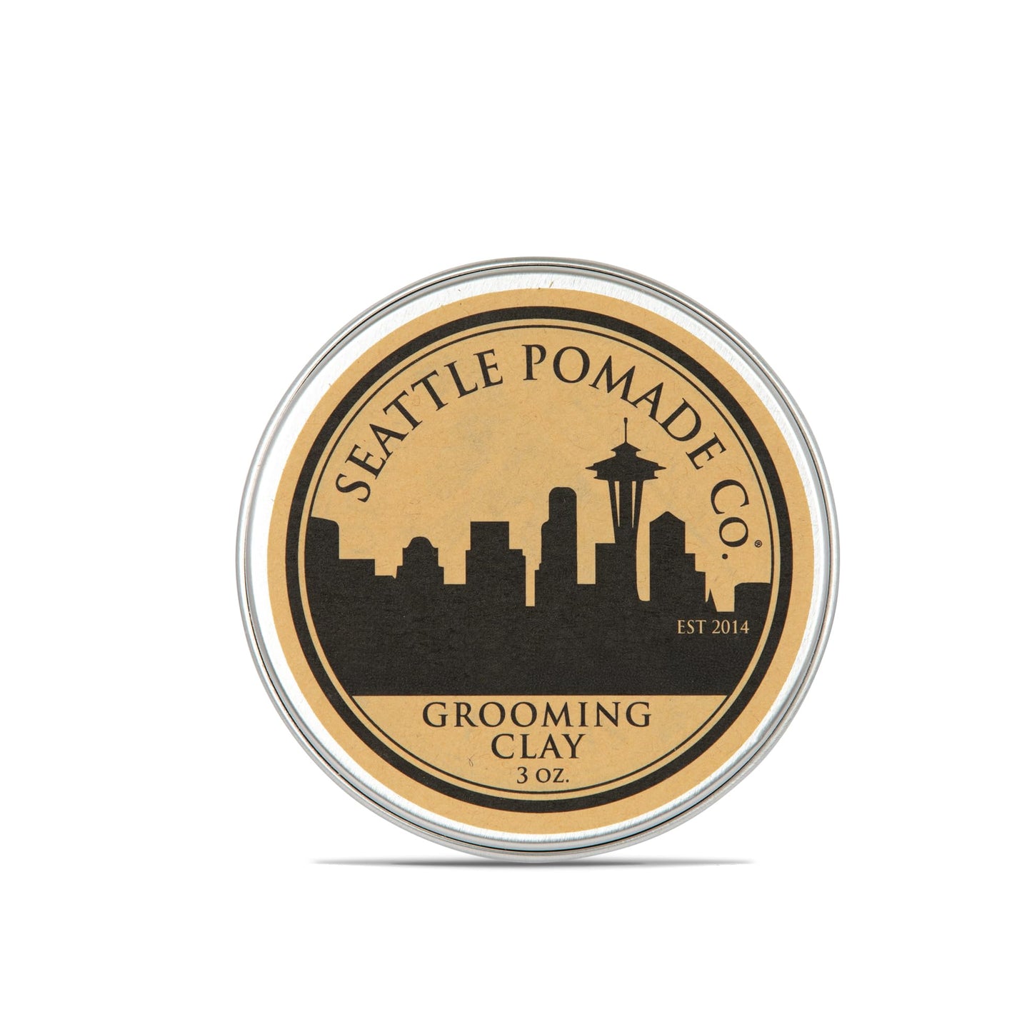 Seattle Pomade Co. Grooming Clay for Hair - USDA Certified, With Organic Essential Oils, Beeswax Based. Made with organic materials from around the world.