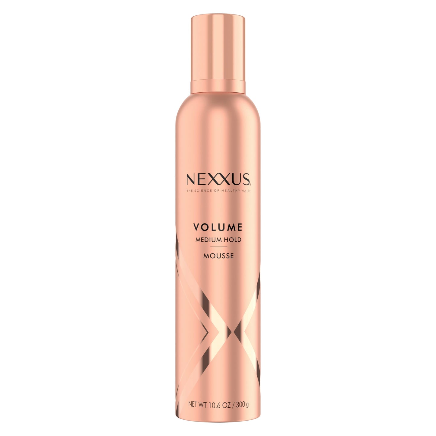 Nexxus Volumizing Foam Hair Mousse, Volume Volumizing Mousse, Hair Styling Mousse, Pink, 10.6 Ounce (Pack of 1)