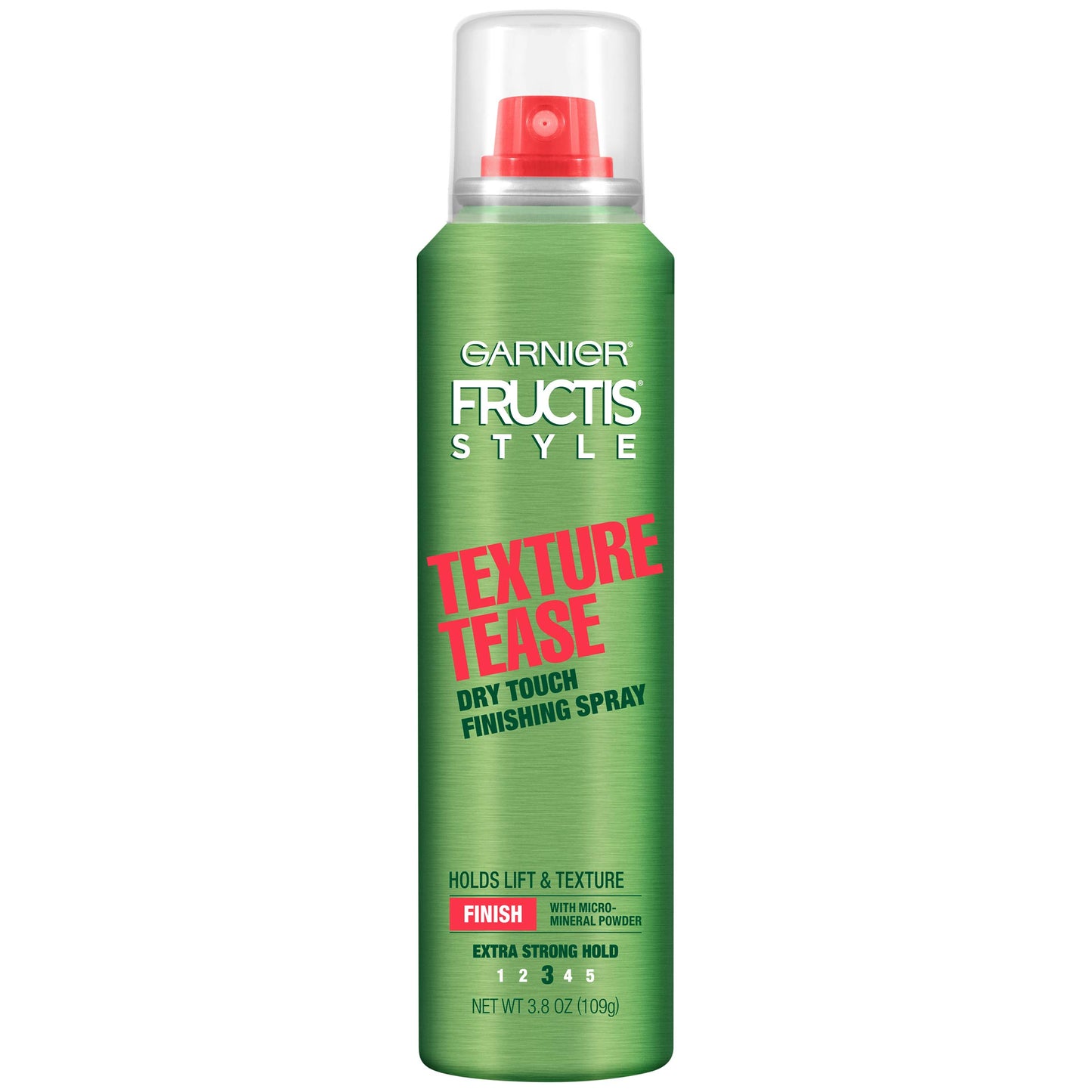 GARNIER Fructis Style Texture Tease Dry Touch Finishing Spray, 3.8 Ounce (Packaging May Vary)