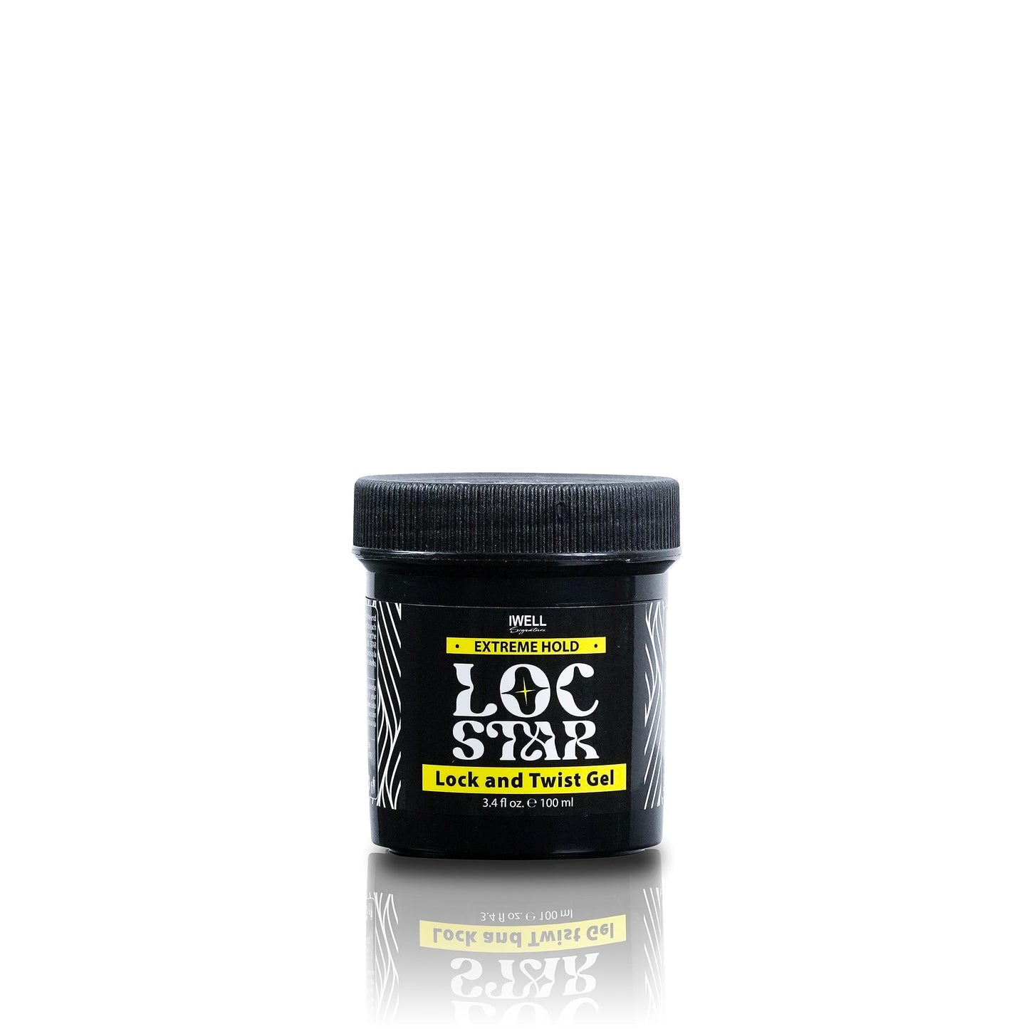 Loc Star Lock & Twist Gel | Extreme Hold | Smooths & Tames Frizz | No Heavy Residue | Long-Lasting | Paraben-free | 3.4 fl oz