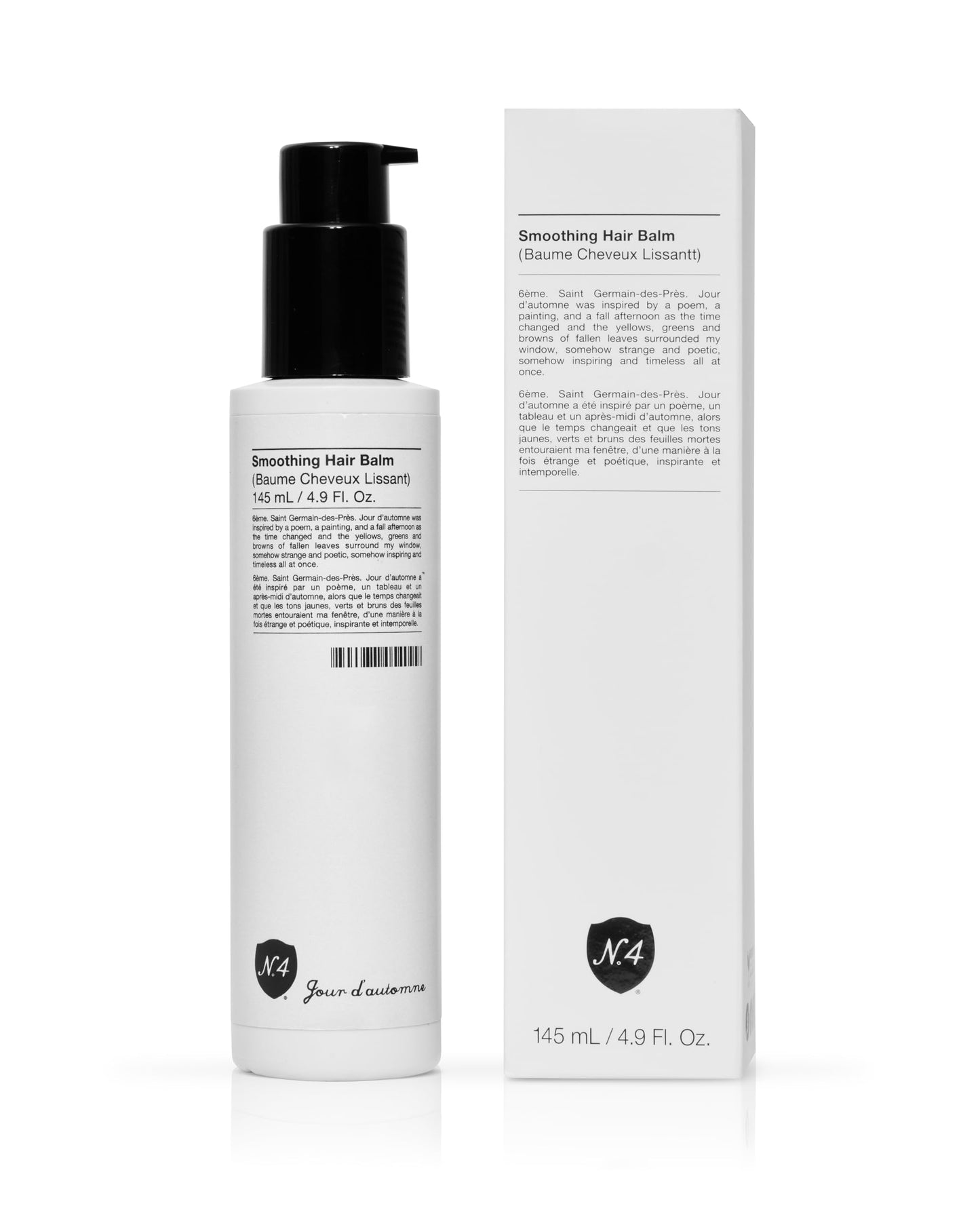 Number 4 Smoothing Hair Balm. Hair Styling Product for Flexible Hold. Anti-Frizz, Rehapes for Soft, Touchable Finish, 4.9 oz