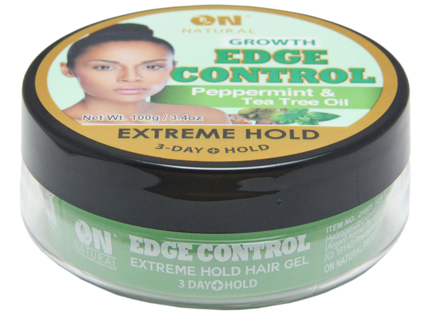 Edge Control Extreme Hold-Peppermint and Tea Tree Oil (3.4oz)