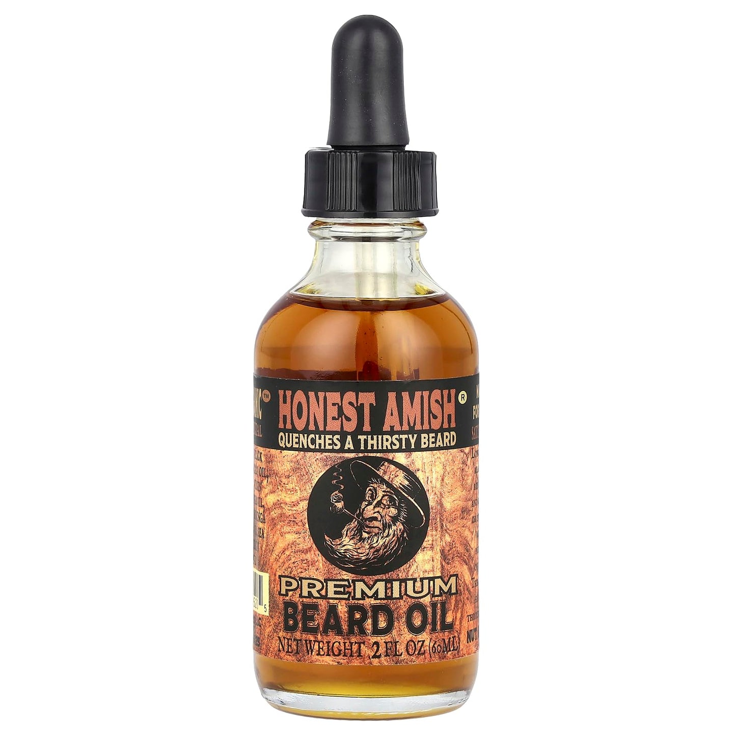 Honest Amish - Premium Beard Oil - 2 Ounce
