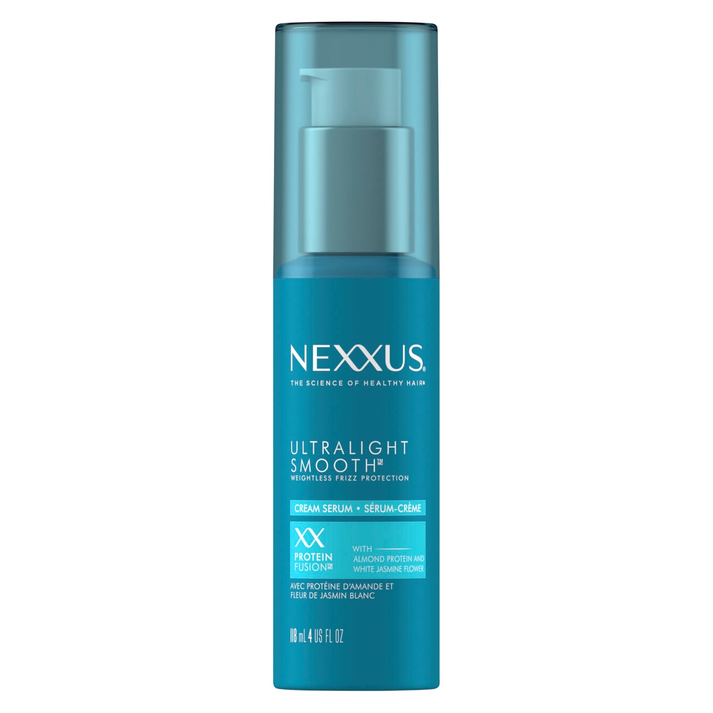 NEXXUS Ultralight Smooth Frizz Defy Cream Serum for Frizzy and Dry Hair 4 fl oz