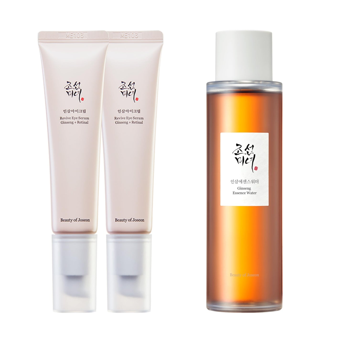 BEAUTY OF JOSEON Revive Eye Serum Retinal Niacinamid with Ginseng Essence Water Hydrating Face Toner