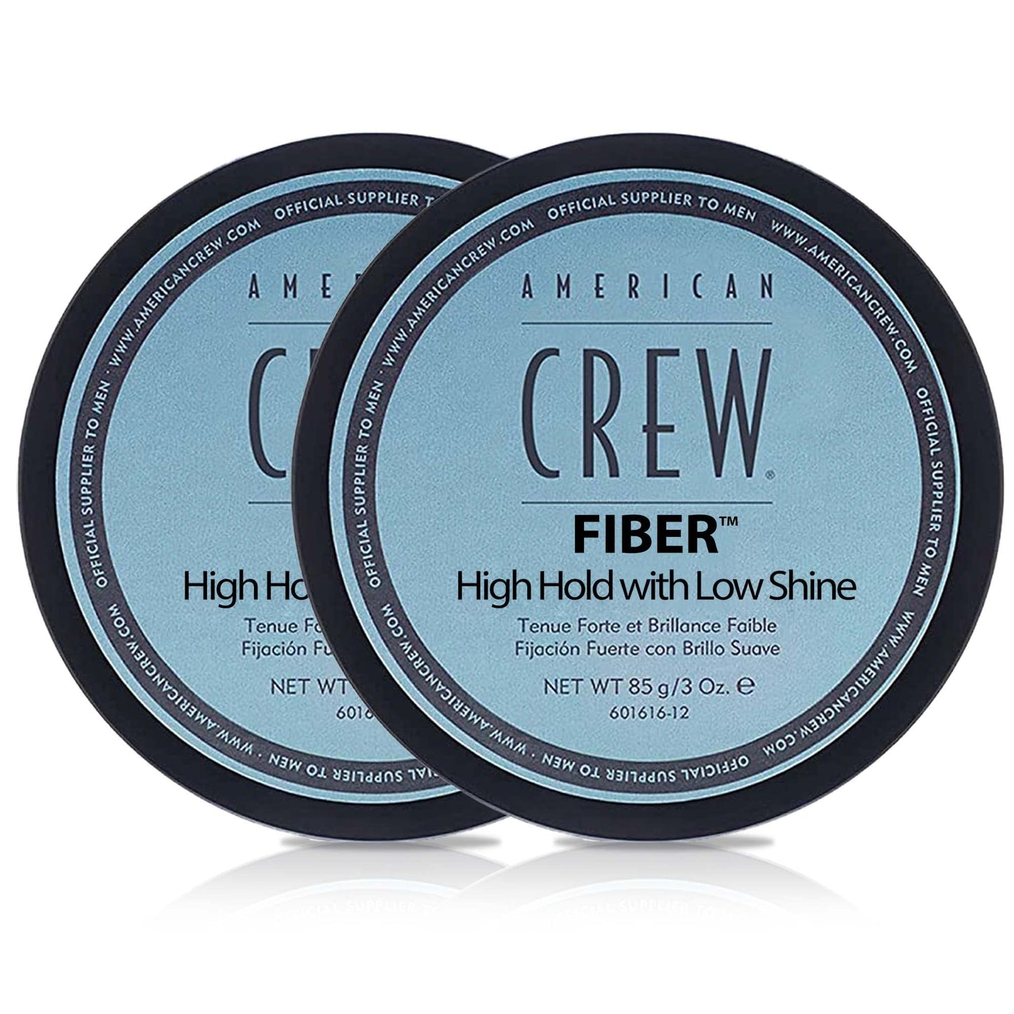 AMERICAN CREW Men's Hair Fiber, Like Hair Gel with High Hold with Low Shine, 3 Oz (Pack of 2)