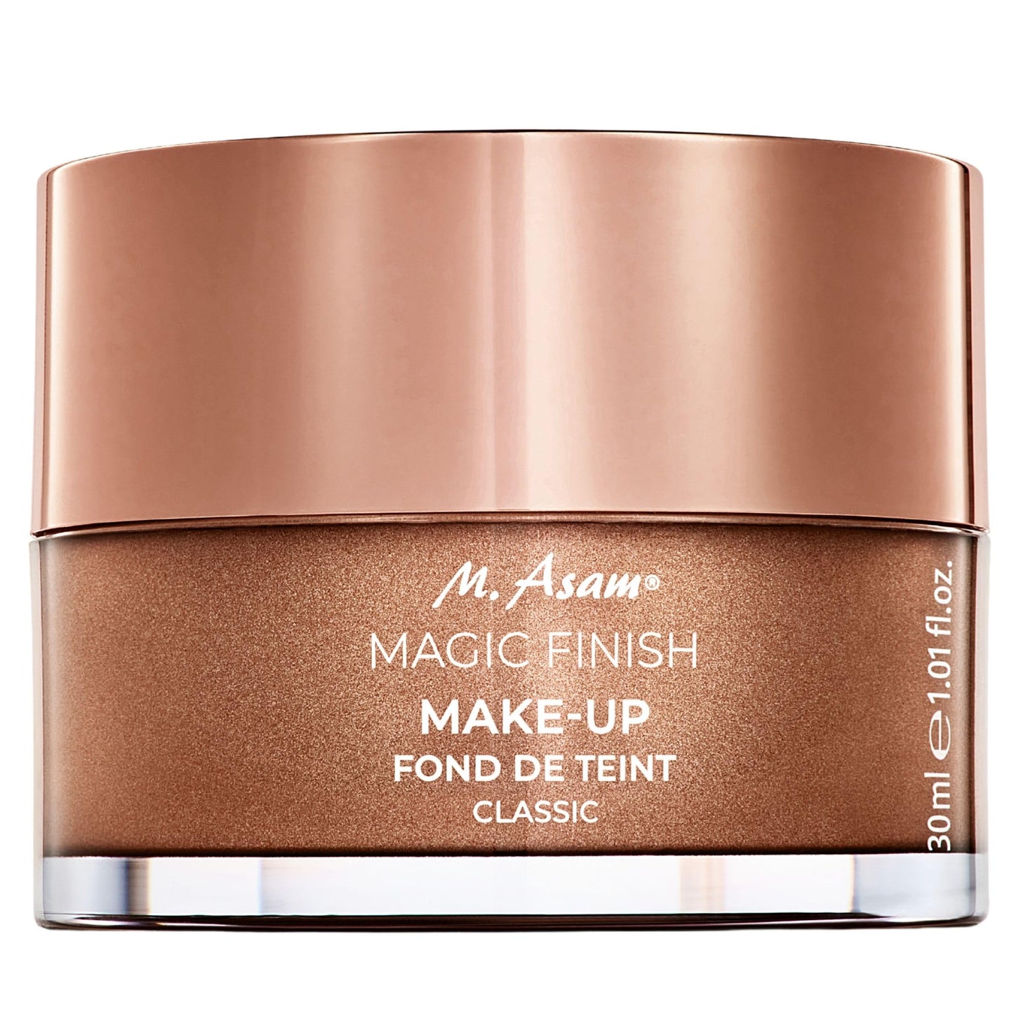 M. Asam Magic Finish Make-Up Mousse (1.01 Fl Oz) 4in1 Primer, Foundation, Concealer & Powder With Buildable Coverage, Hides Redness And Dark Spots, Vegan, For Light To Medium Skin Tones