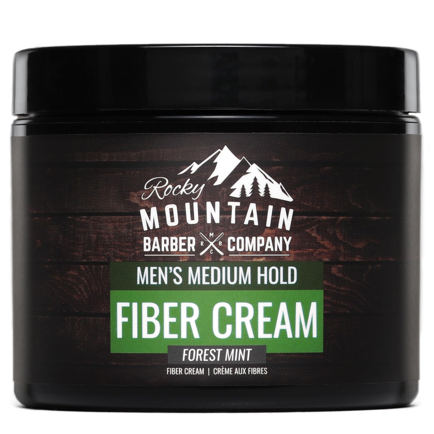 Men's Fiber Hair Cream - Classic Hair Styling Product with Medium Hold & Shine for Modern and Classic Hairstyles - No Artificial Fragrance - For All Hair Types - Easy to Wash Out - 4 oz