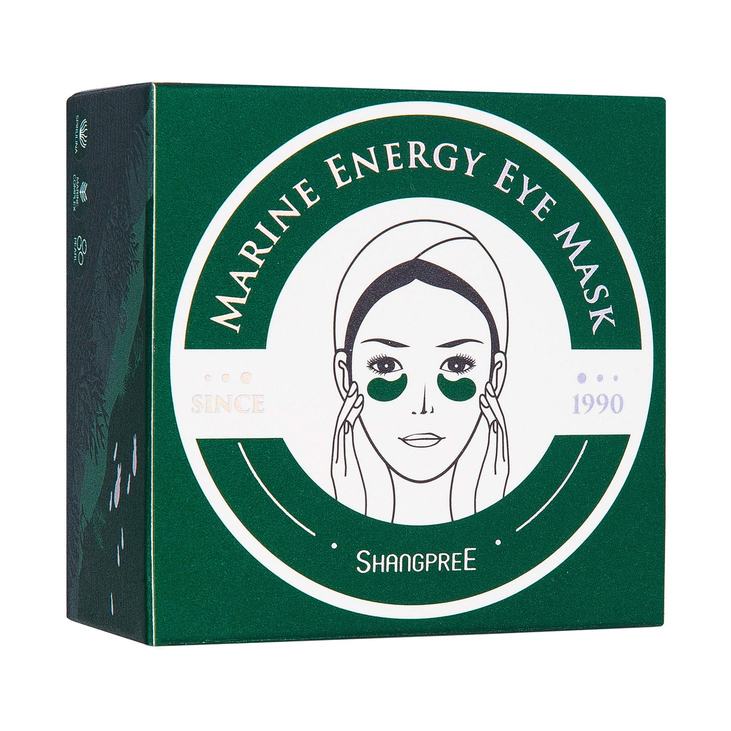 SHANGPREE Eye Mask (30 pair | 60 masks), under eye patches, Premium Korean Skin Care (Marine Energy)