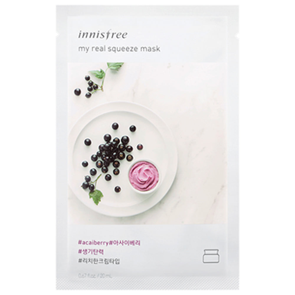 Innisfree My Real Squeeze Mask EX Acai Berry