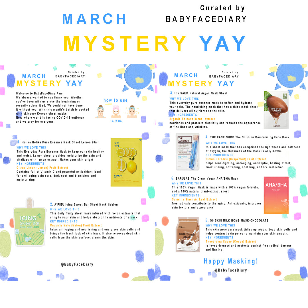 2020 March Mystery Yay