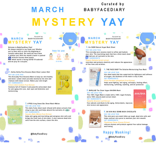 2020 March Mystery Yay