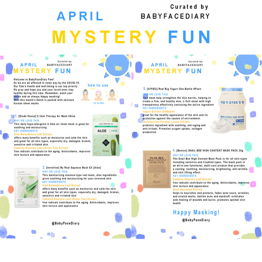 2020 April Mystery Fun