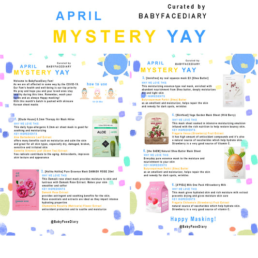 2020 April Mystery Yay