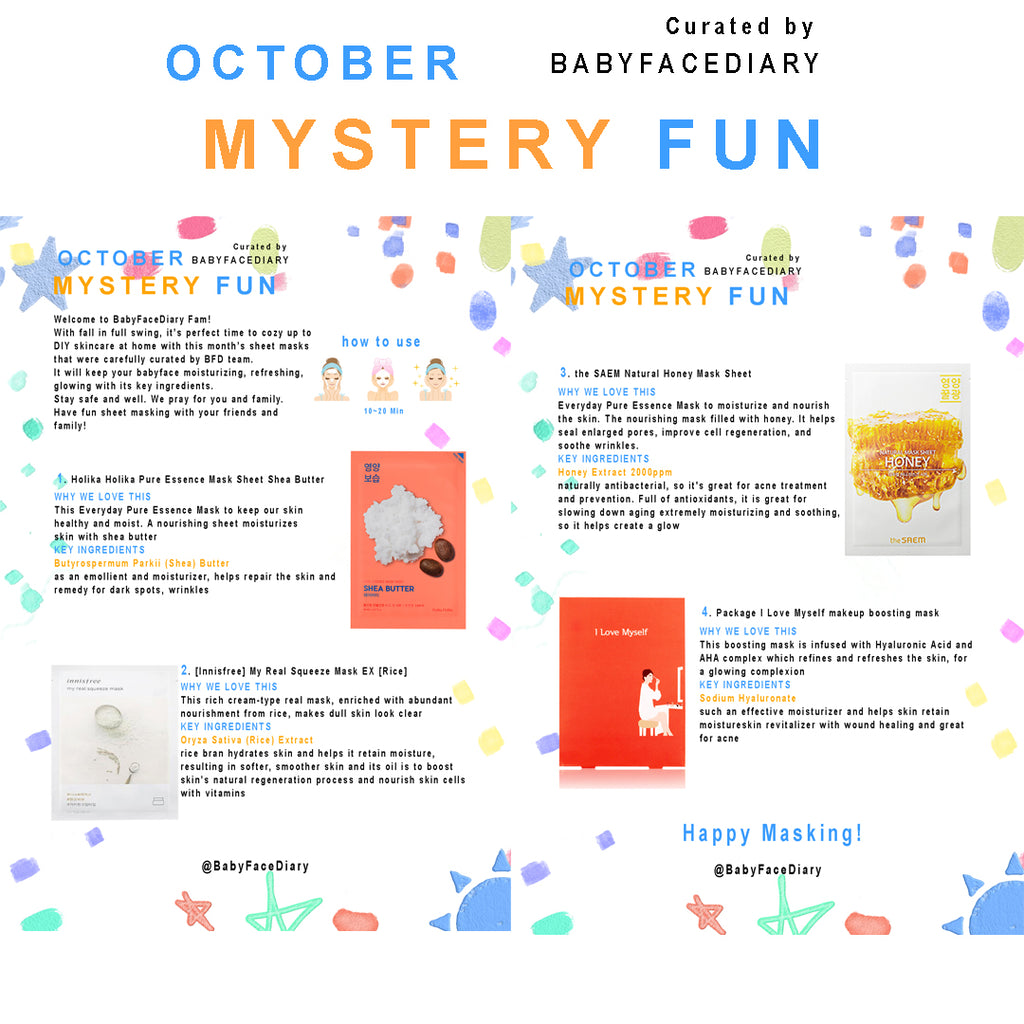 2020 October Mystery Fun